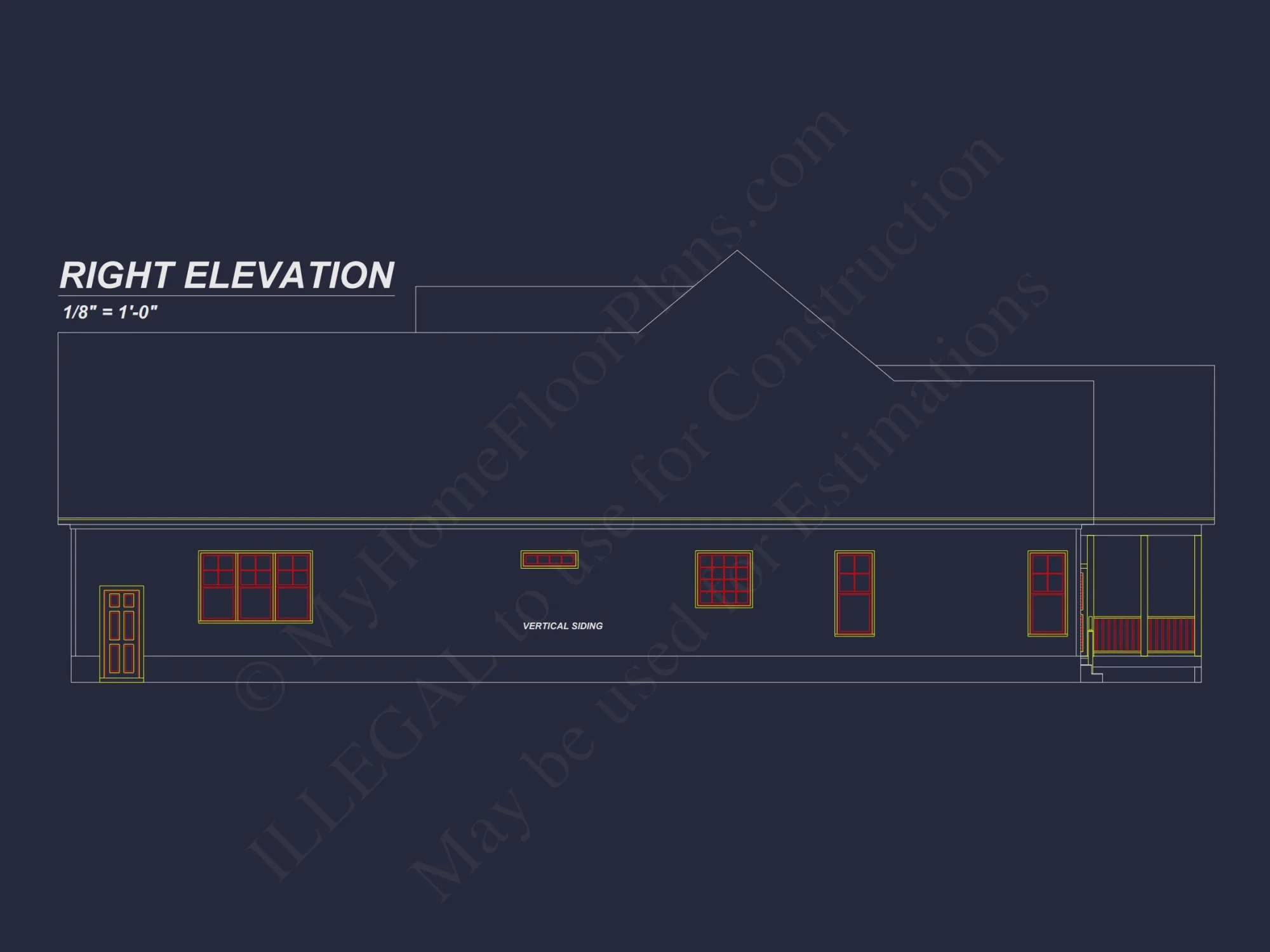 Spacious house Plan with Floor Plan & CAD Architecture Designs