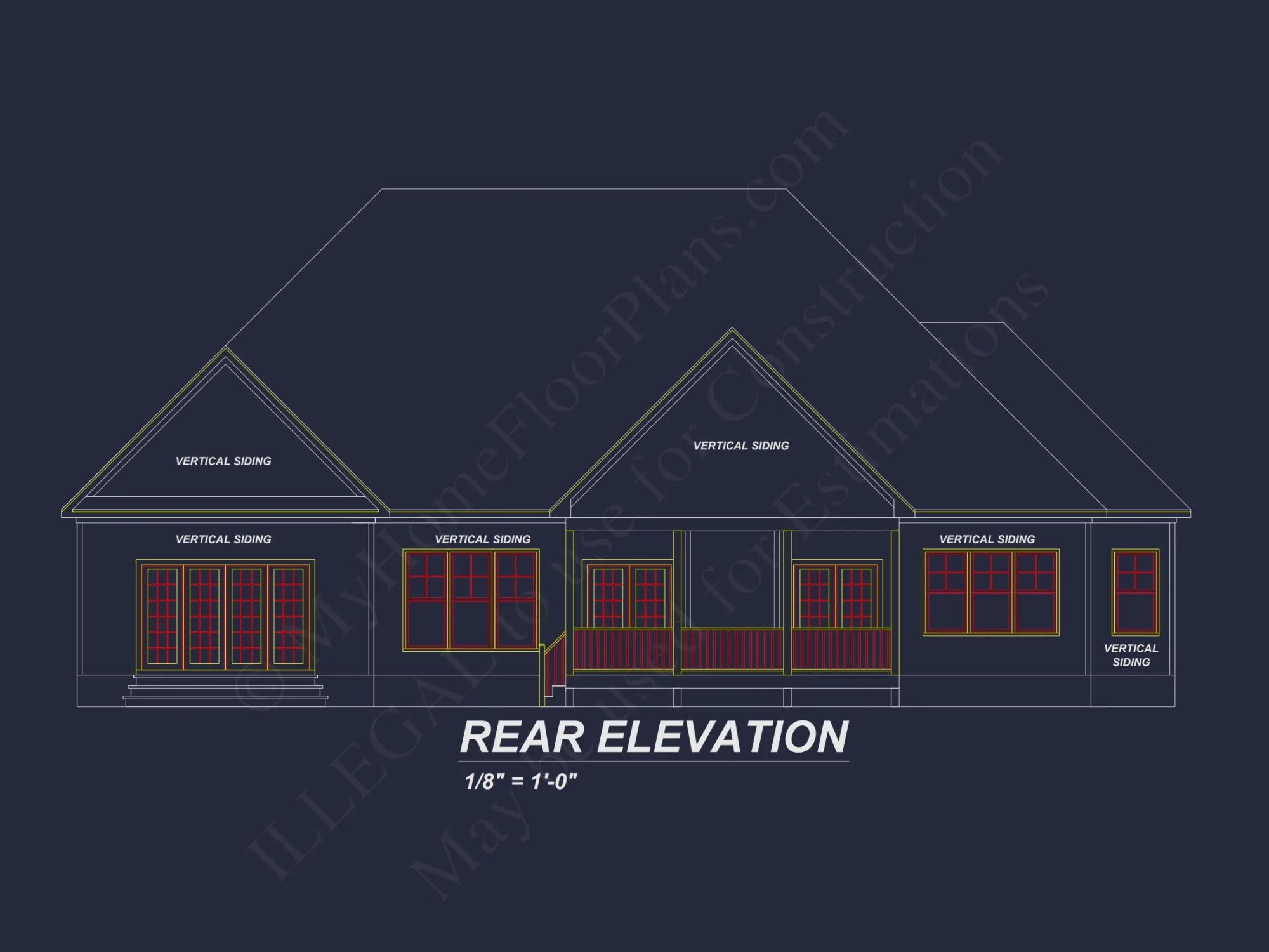 Spacious house Plan with Floor Plan & CAD Architecture Designs