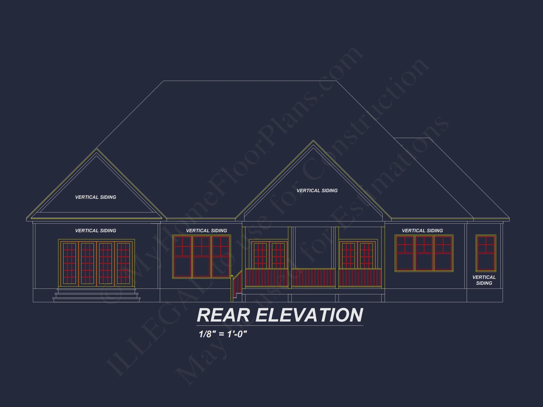 Spacious house Plan with Floor Plan & CAD Architecture Designs