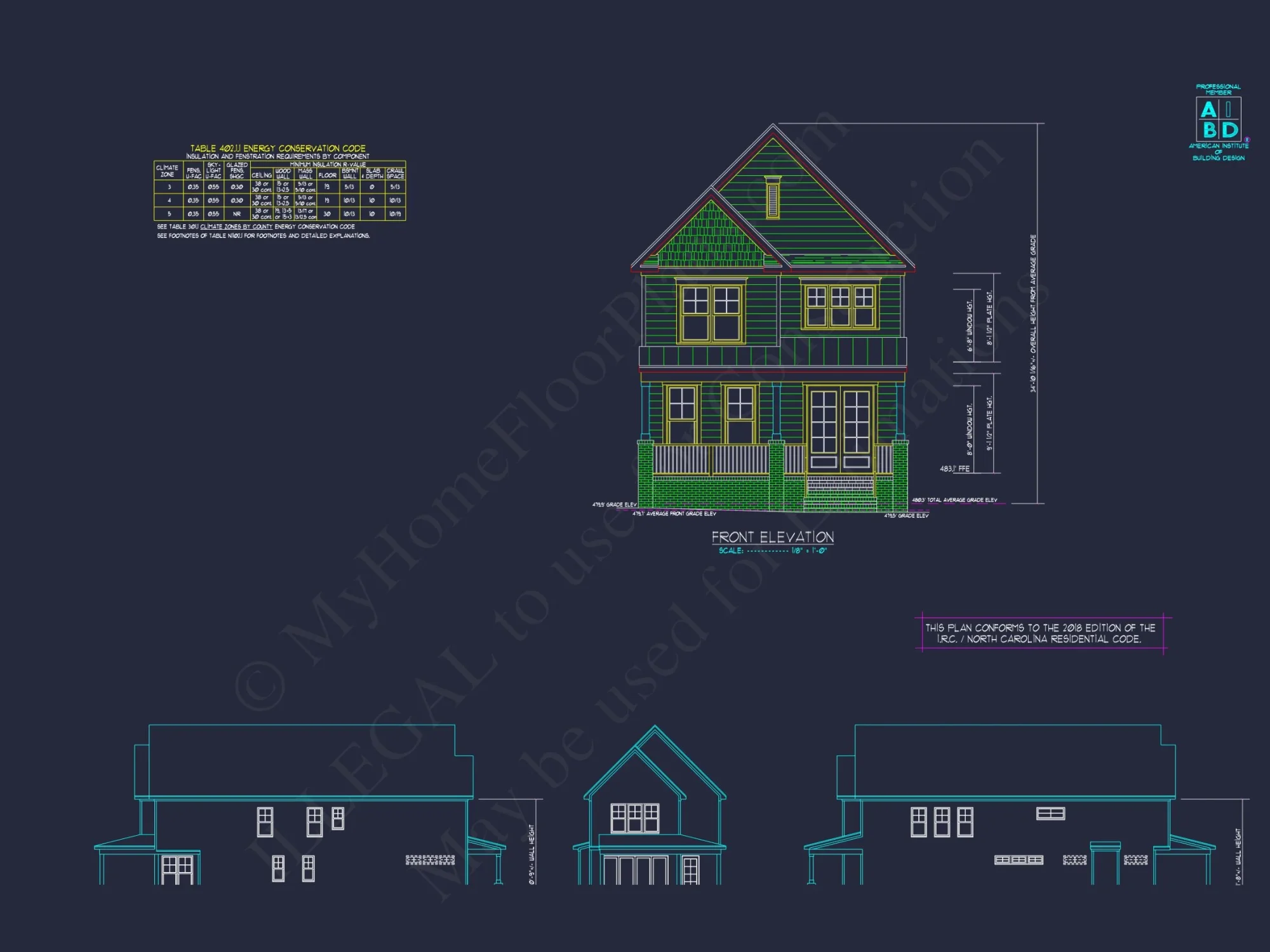 Modern Craftsman house Plan with 2 Floors and Unique Features