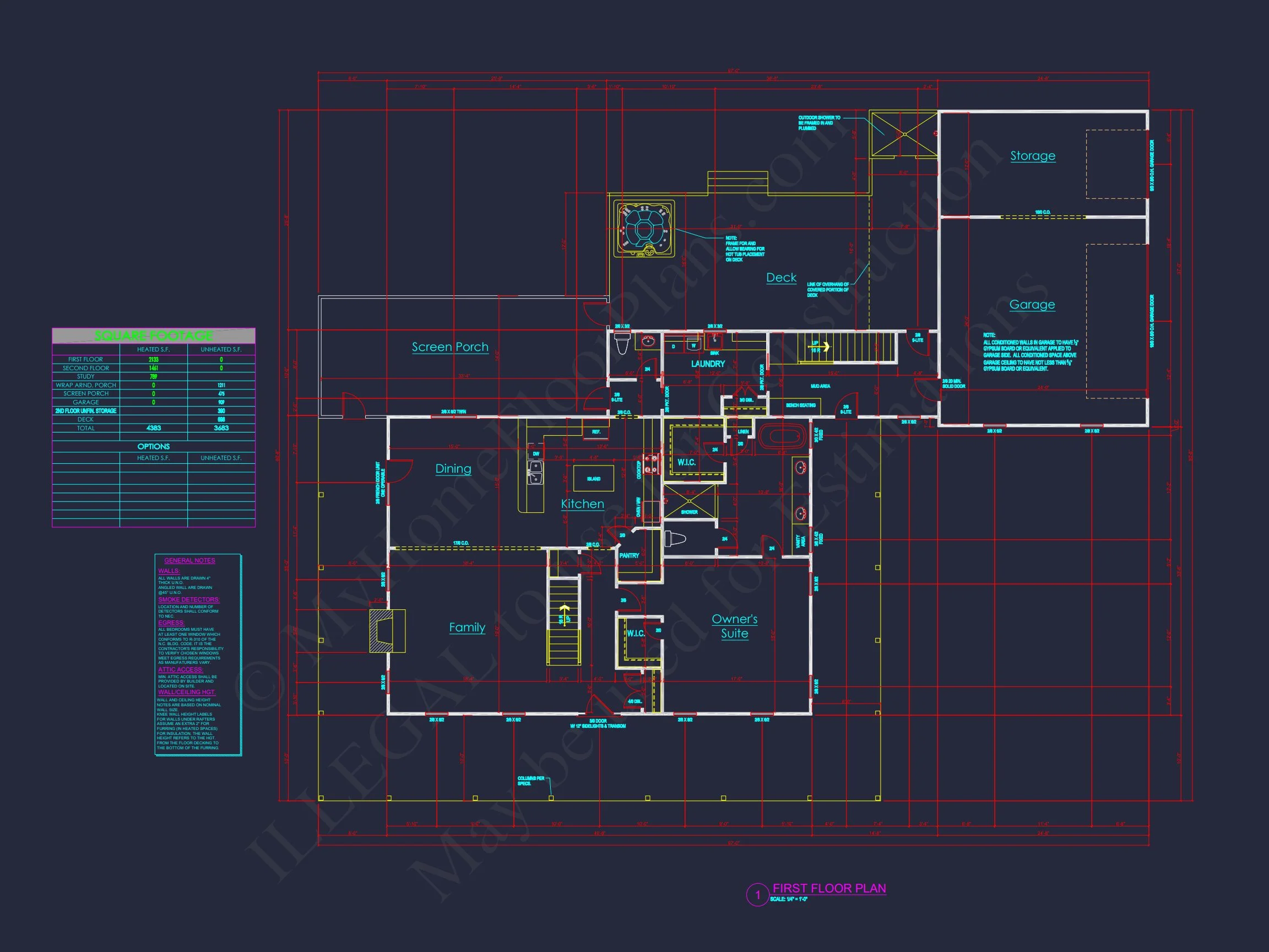 Traditional house Plan with 2 Floors, 3 Bedrooms, and CAD Designs