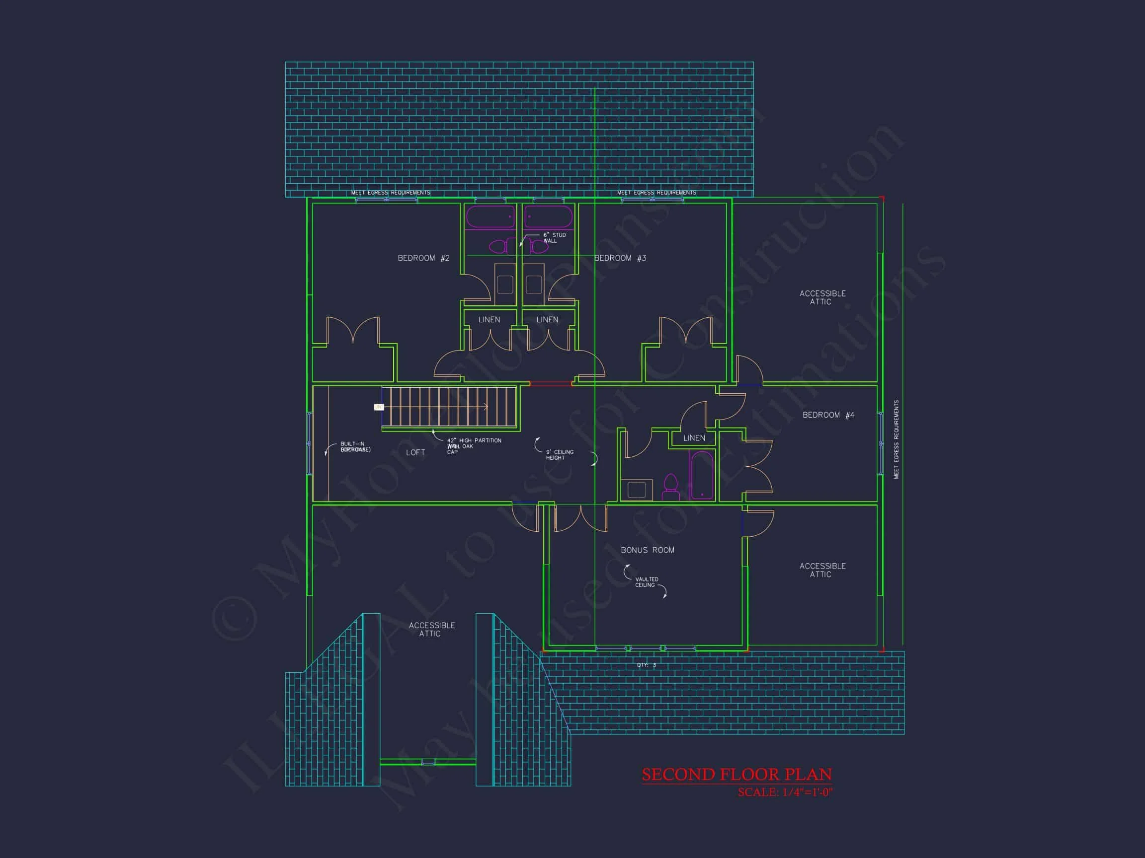 19-1694 HOUSE PLAN - Beautiful House Floor Plan with CAD Designs and Blueprint 5 Beautiful house Floor Plan with CAD Designs and Blueprint