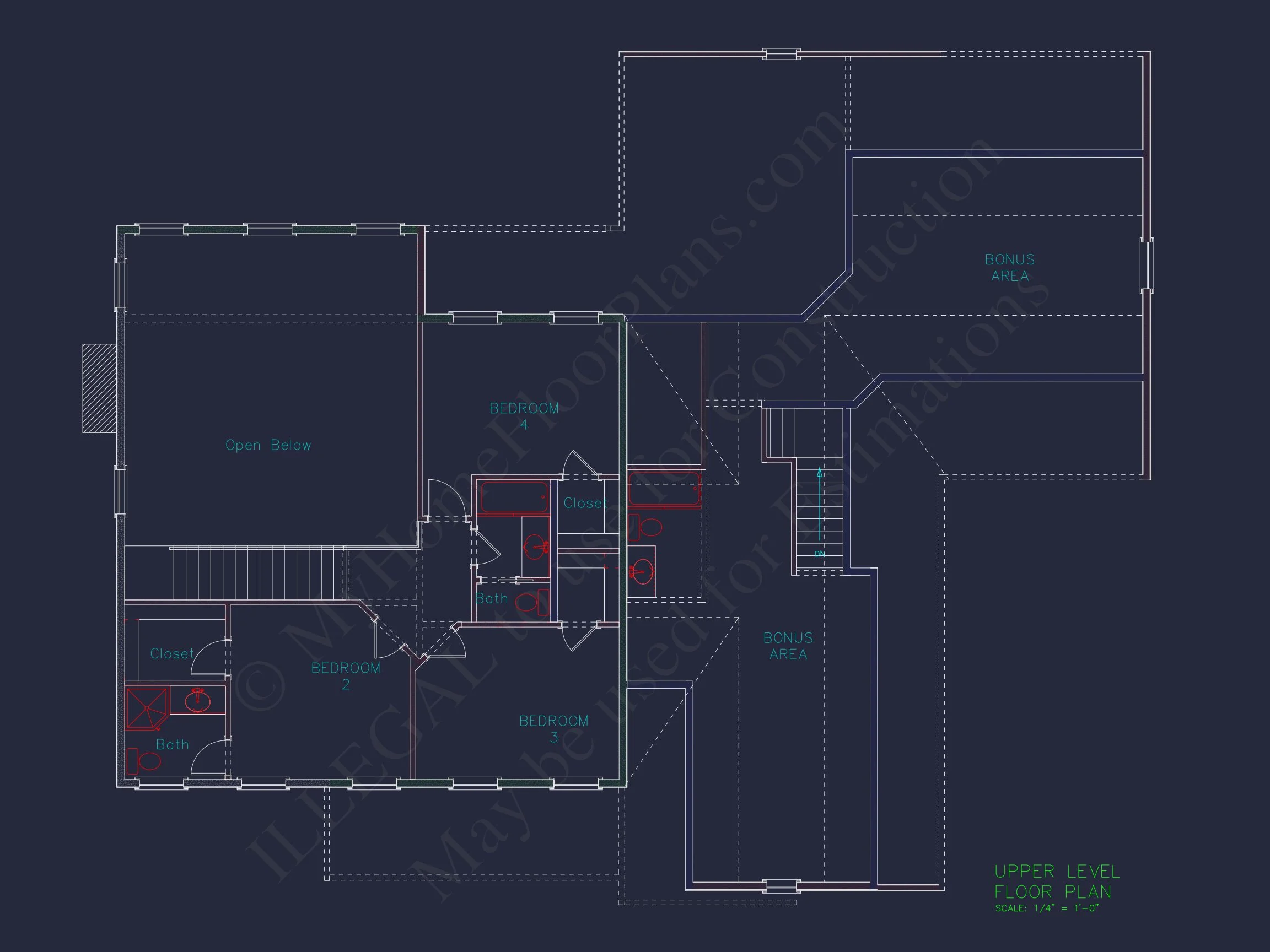 19-1680 HOUSE PLAN - Beautiful Craftsman Floor Plan with Bonus Room and Workshop 6 Beautiful Craftsman Floor Plan with Bonus Room and Workshop