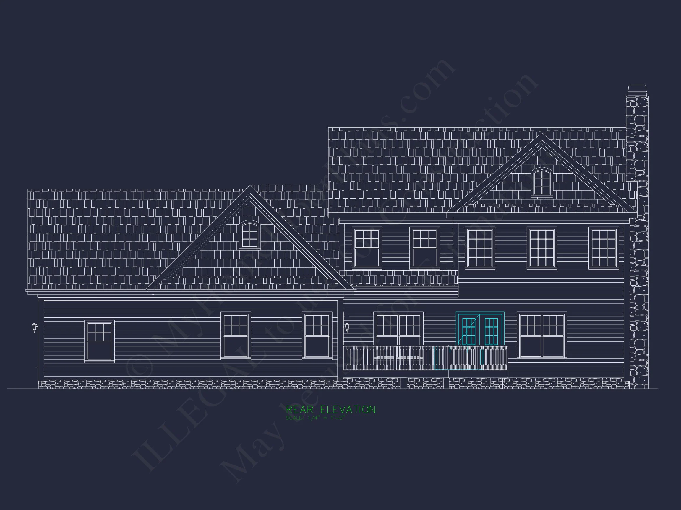 19-1680 HOUSE PLAN - Beautiful Craftsman Floor Plan with Bonus Room and Workshop 3 Beautiful Craftsman Floor Plan with Bonus Room and Workshop