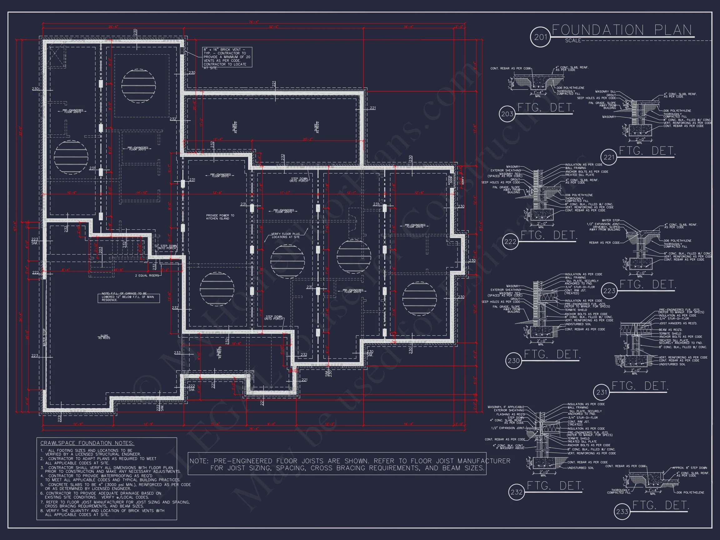 Traditional Craftsman house Plan with Bonus Room and Vaulted Ceilings