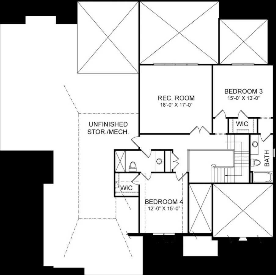 Charming 2-Story house Plan with Spacious Floor Plan and Modern Designs