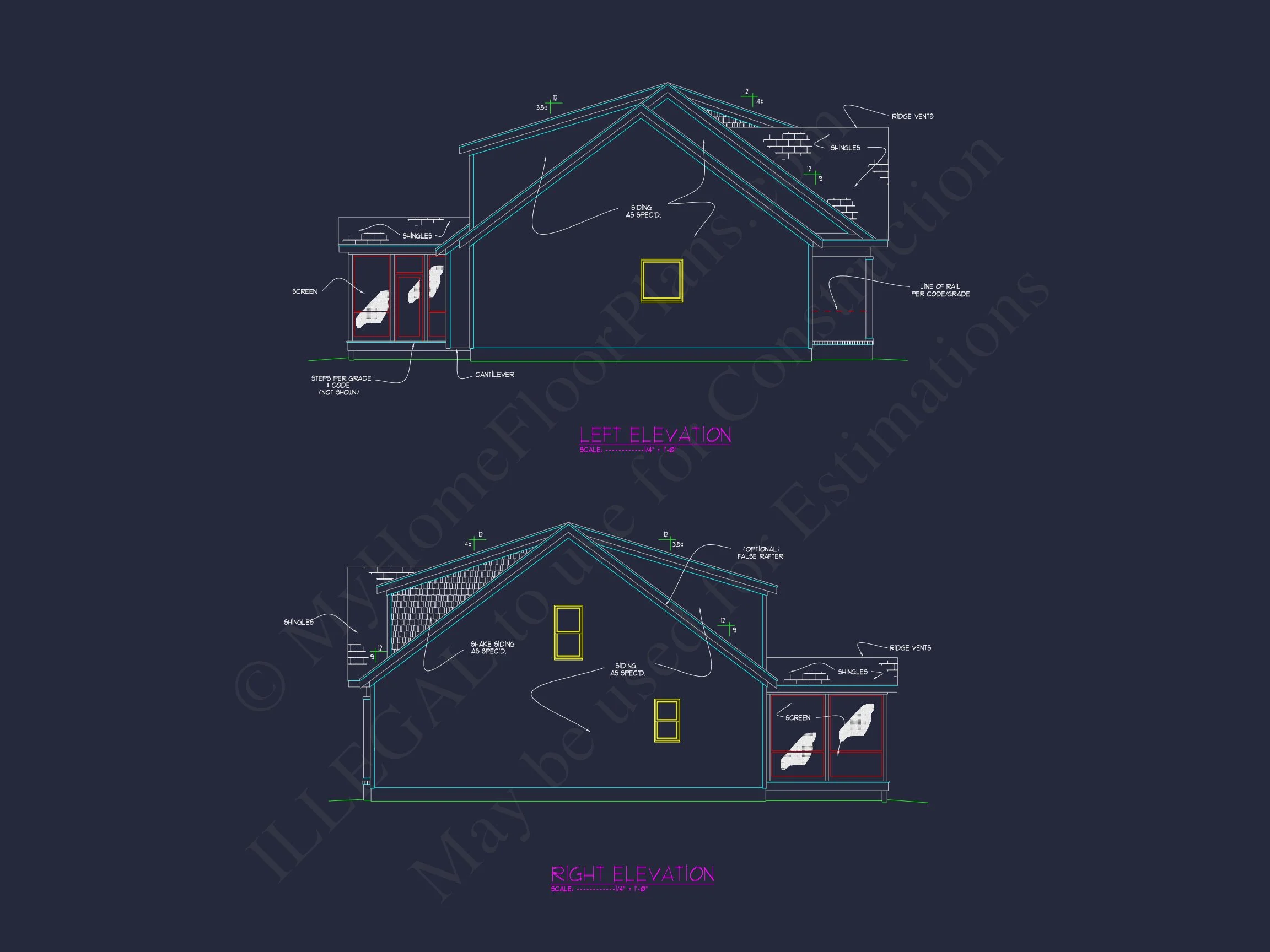 Classic 2-Story Family house Plan with Modern Features