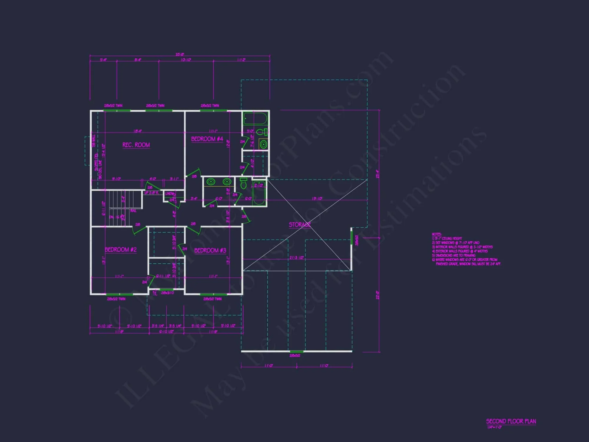 Stylish house Plan – Blueprint, Floor Plans, CAD Designs