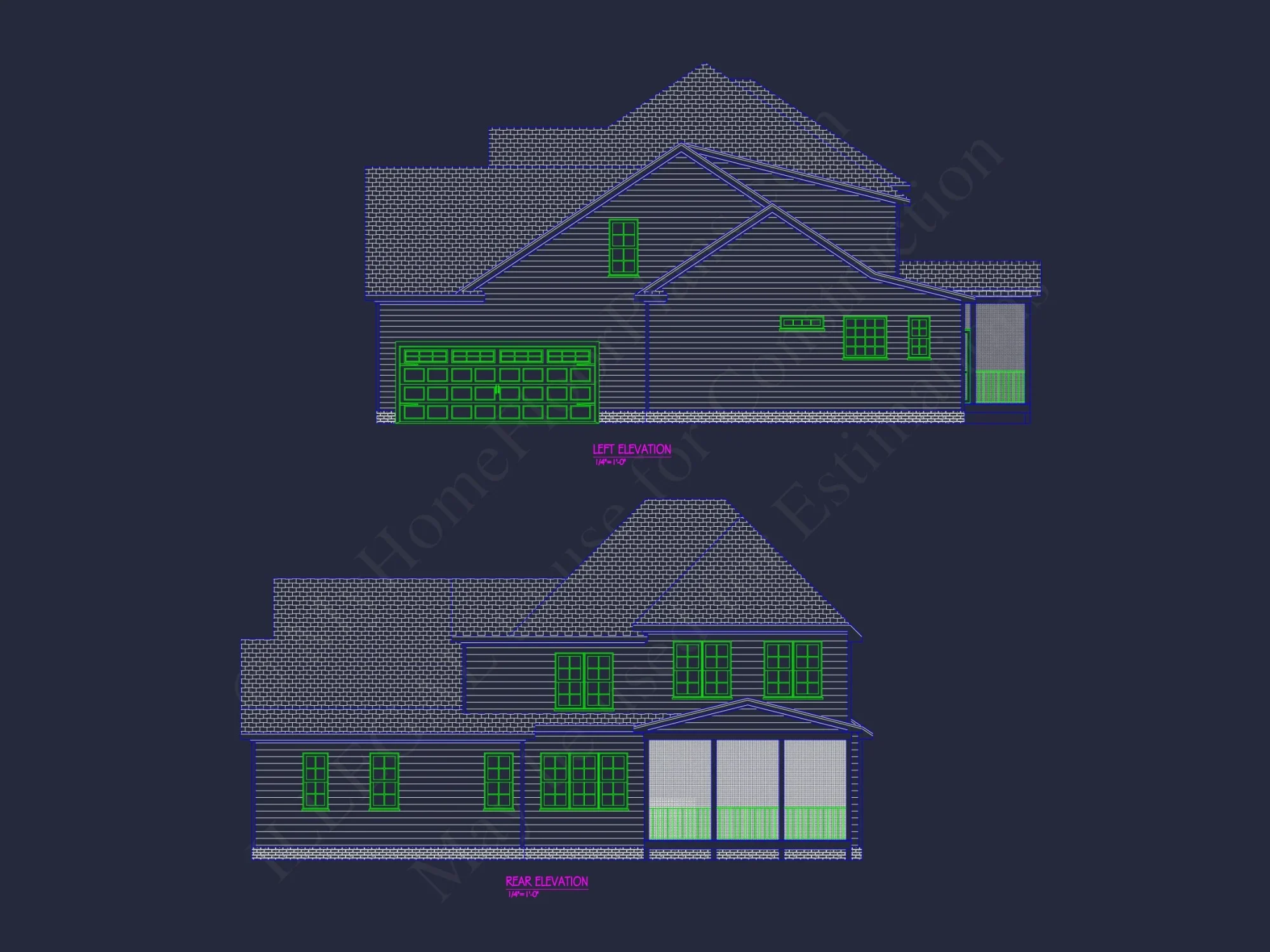 Stylish house Plan – Blueprint, Floor Plans, CAD Designs