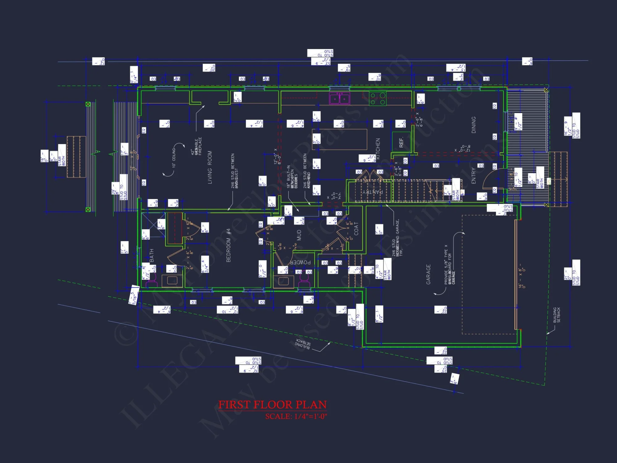 Modern Craftsman house Plan with Detailed Floor Designs