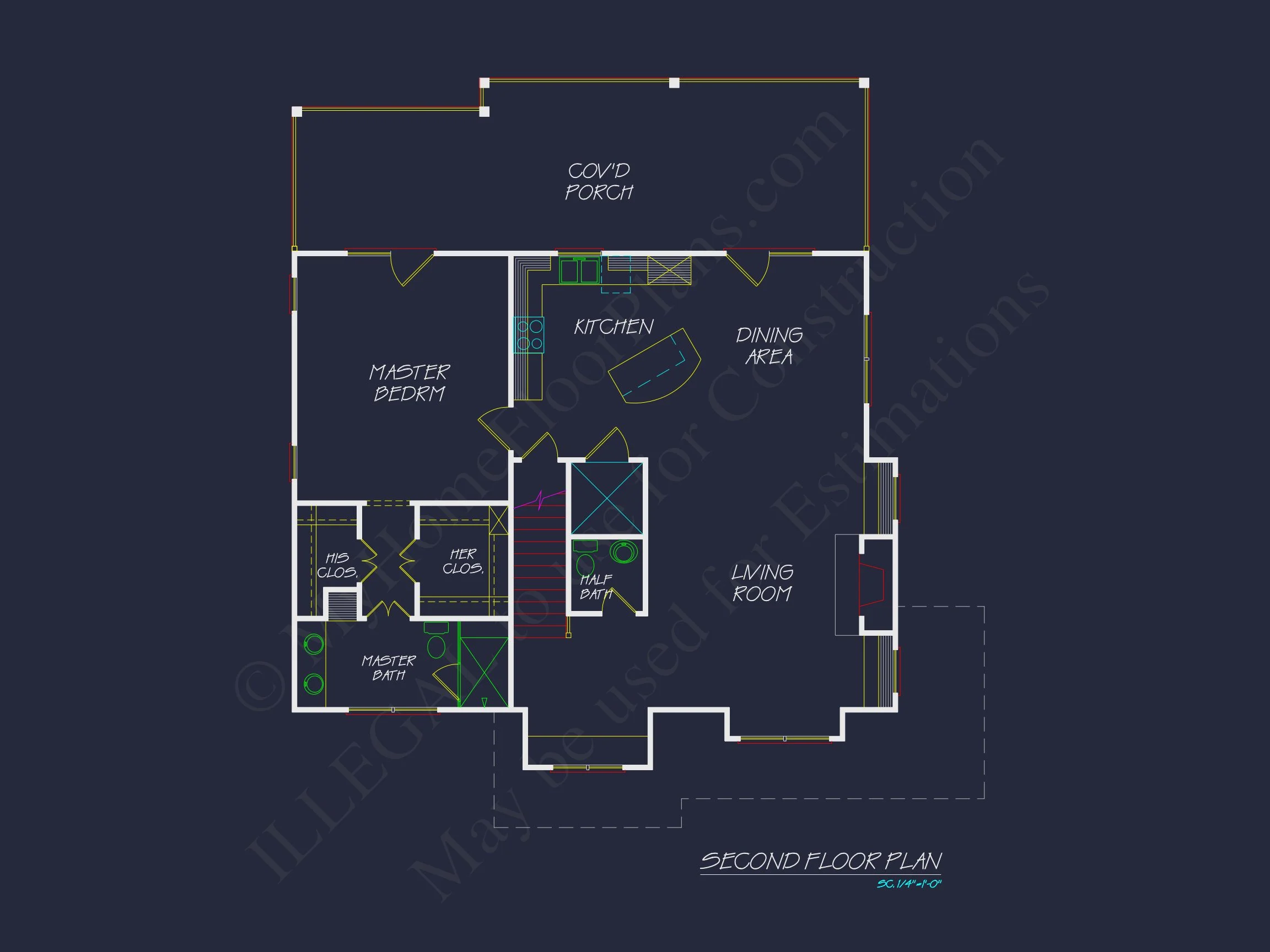 19-1461 HOUSE PLAN - Modern Coastal House Plan with 3 Floors & CAD Designs 11 Modern Coastal house Plan with 3 Floors & CAD Designs