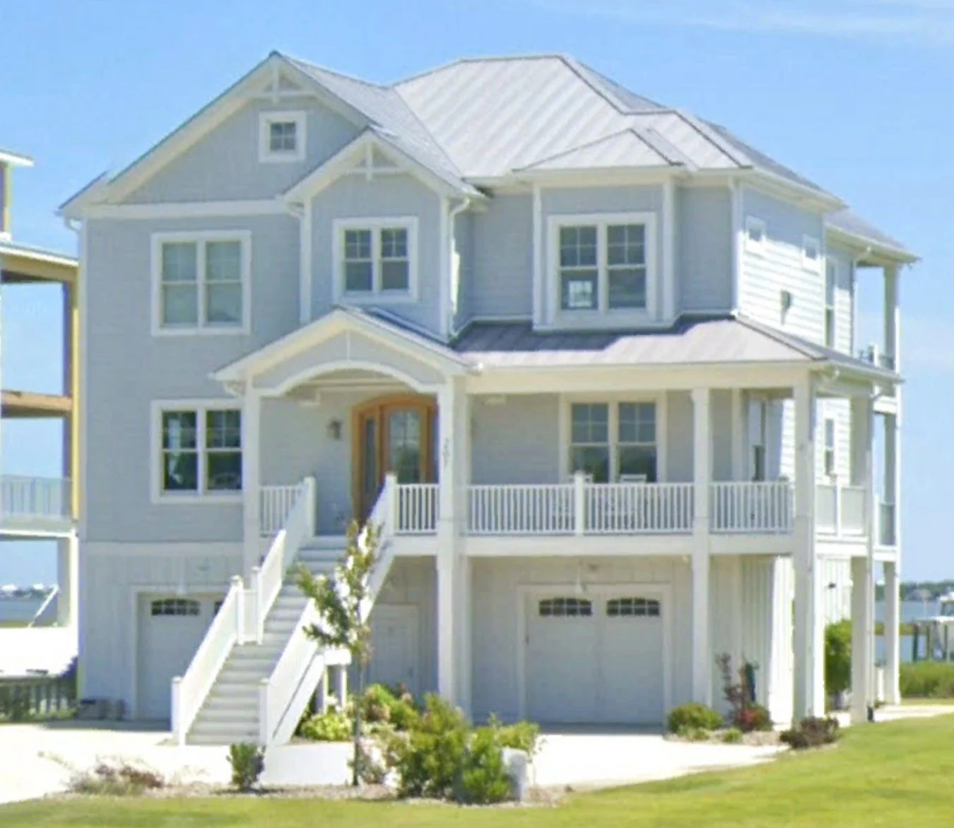 19-1461 HOUSE PLAN - Modern Coastal House Plan with 3 Floors & CAD Designs 3 Modern Coastal house Plan with 3 Floors & CAD Designs