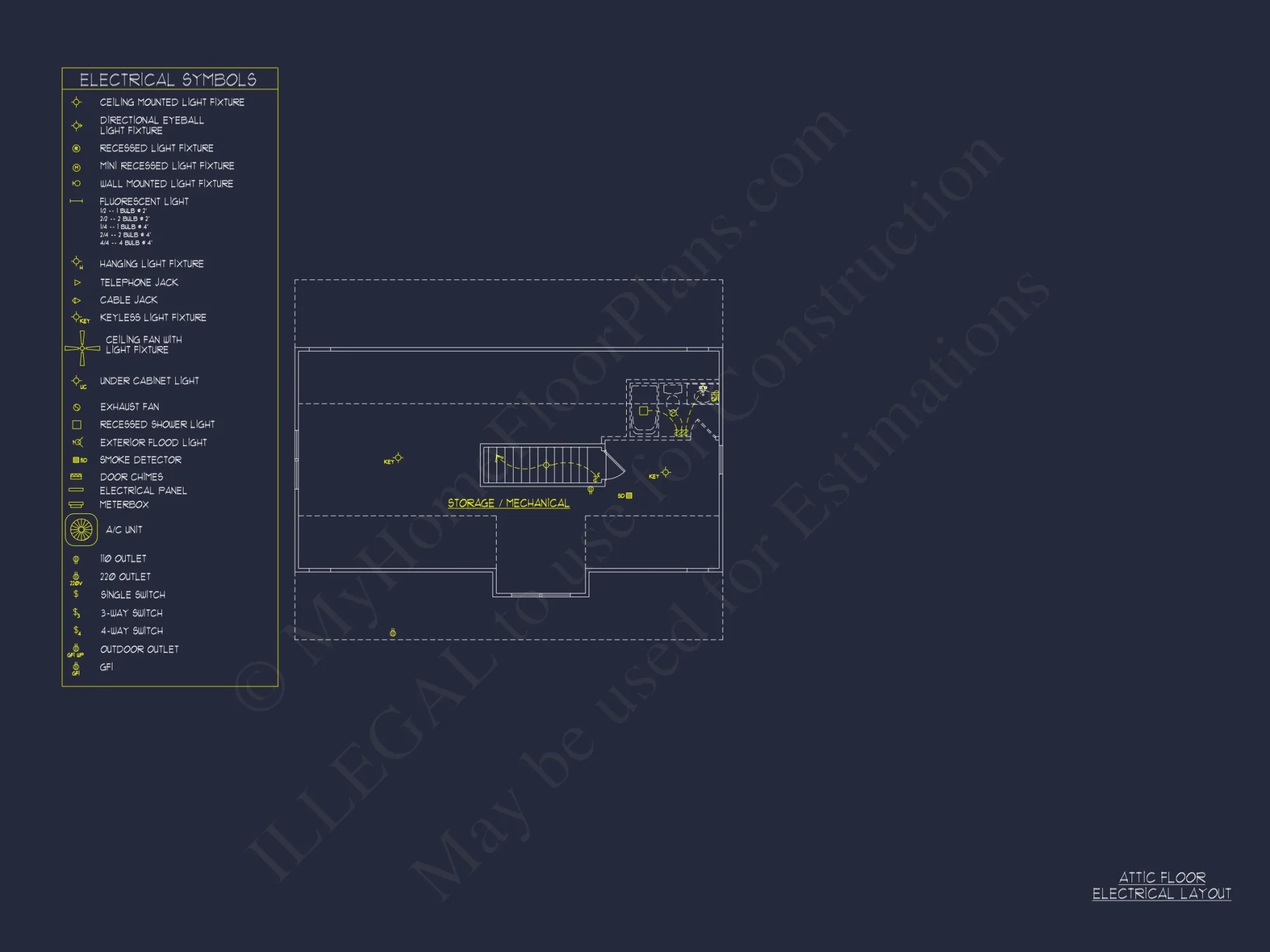 Modern Craftsman house Plan: 2-Story Floor Plan with CAD Designs