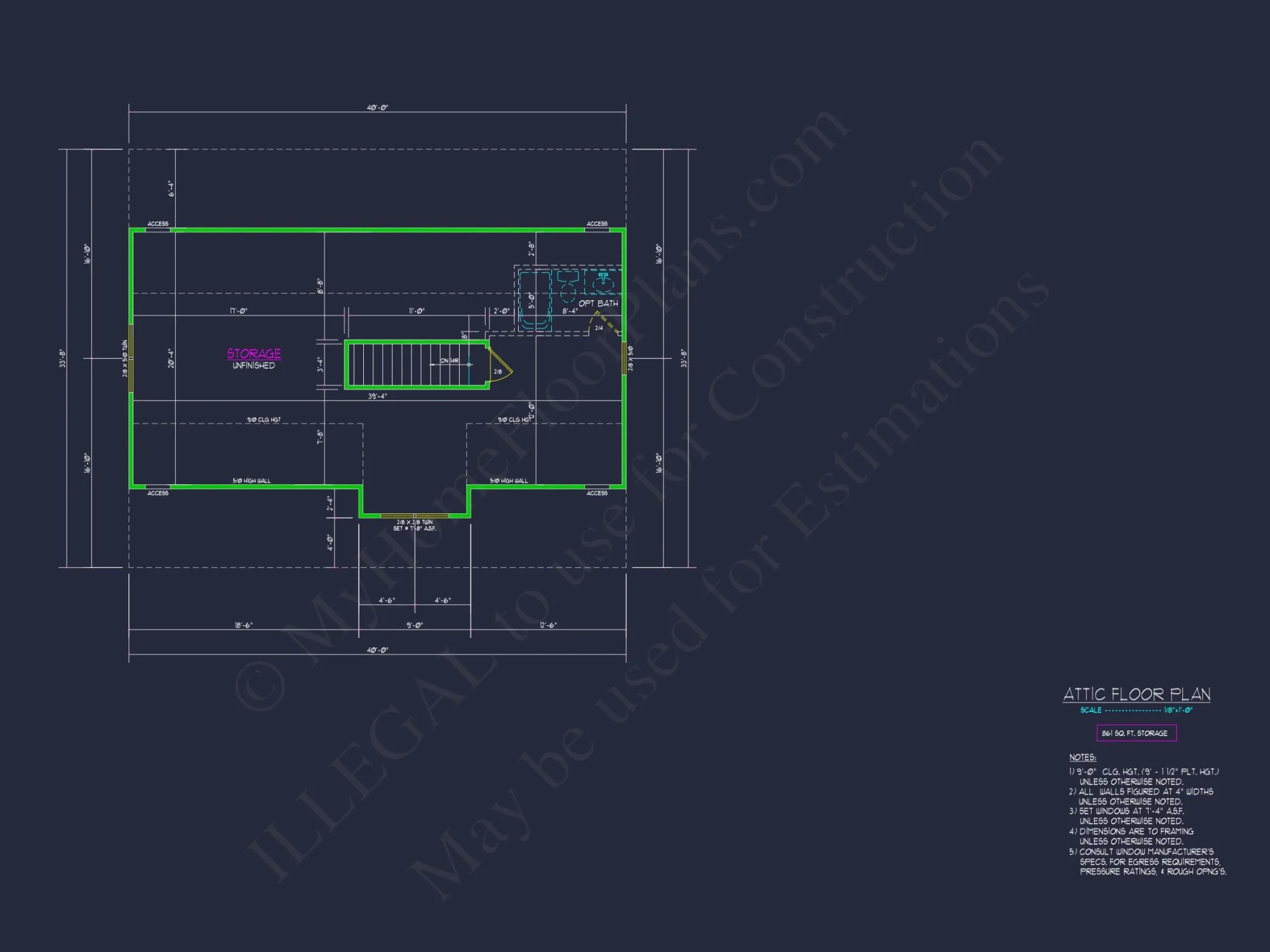 Modern Craftsman house Plan: 2-Story Floor Plan with CAD Designs