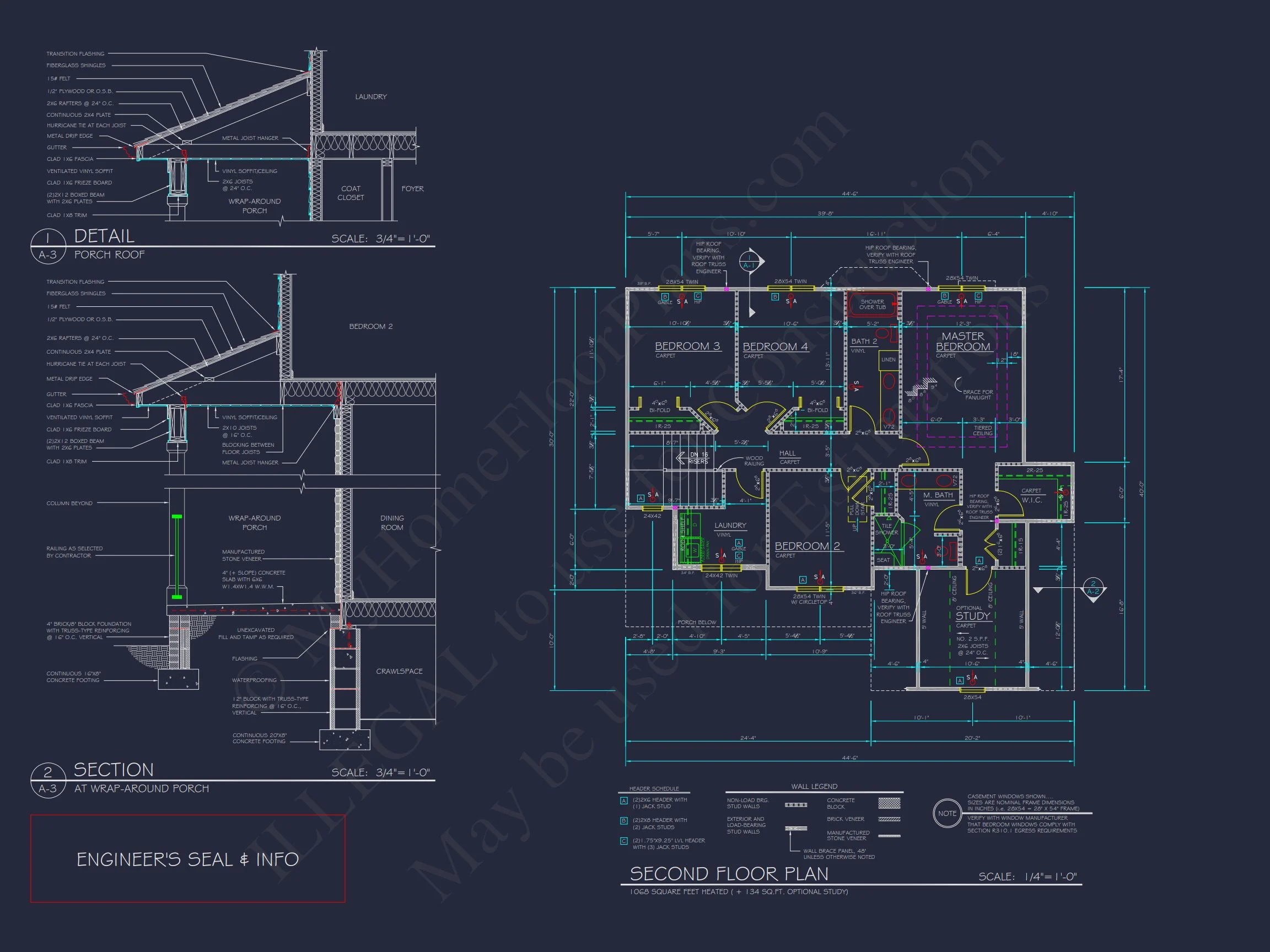 Beautiful house Floor Plan with CAD Designs and Architecture