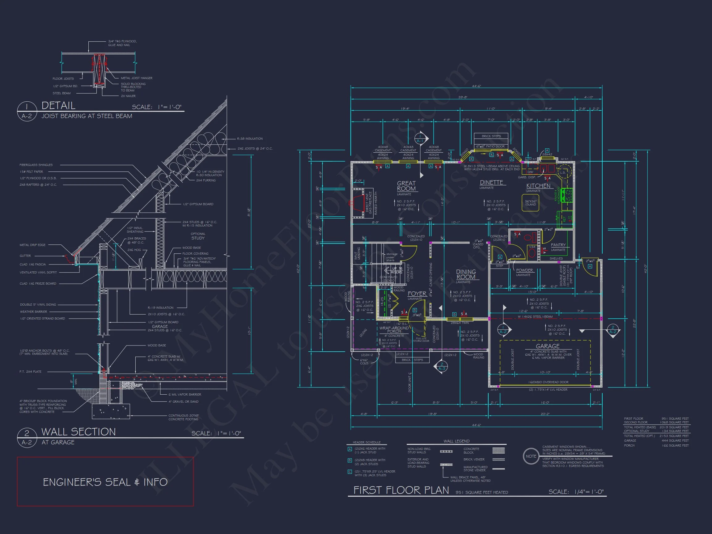 Beautiful house Floor Plan with CAD Designs and Architecture