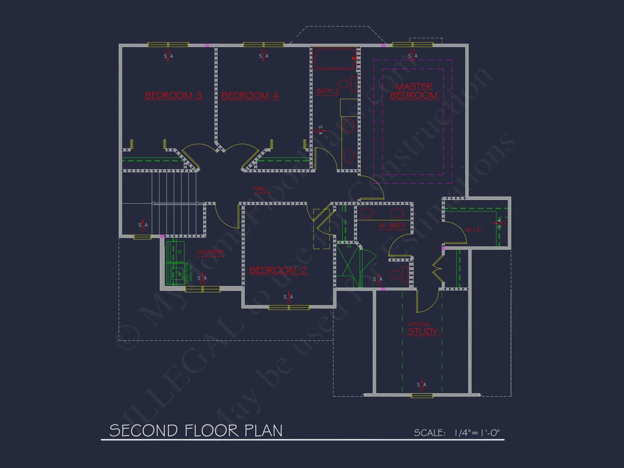 Beautiful house Floor Plan with CAD Designs and Architecture
