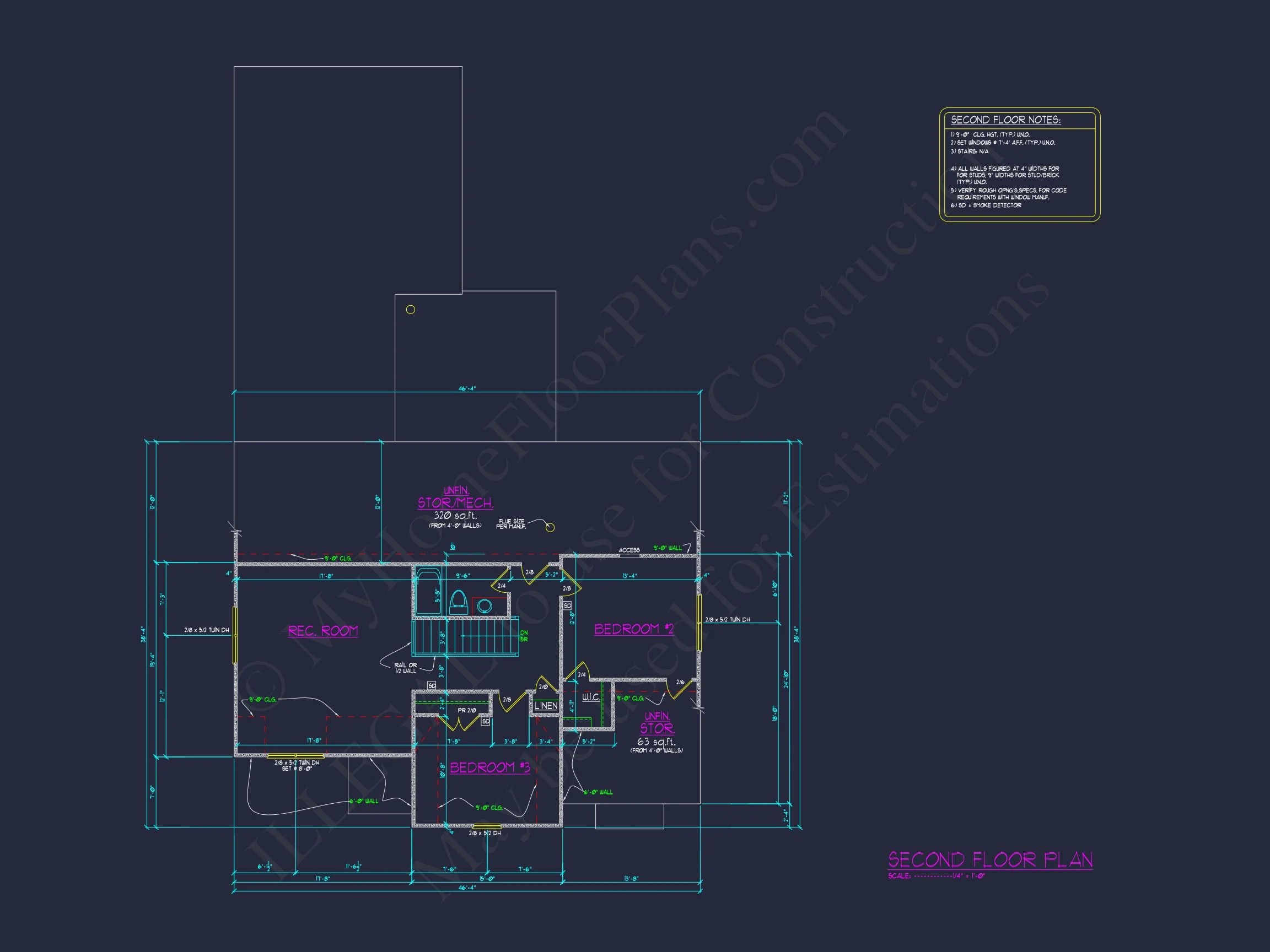 19-1449 HOUSE PLAN - Beautiful House Plan with 2 Floors and Spacious Designs 6 Beautiful house Plan with 2 Floors and Spacious Designs