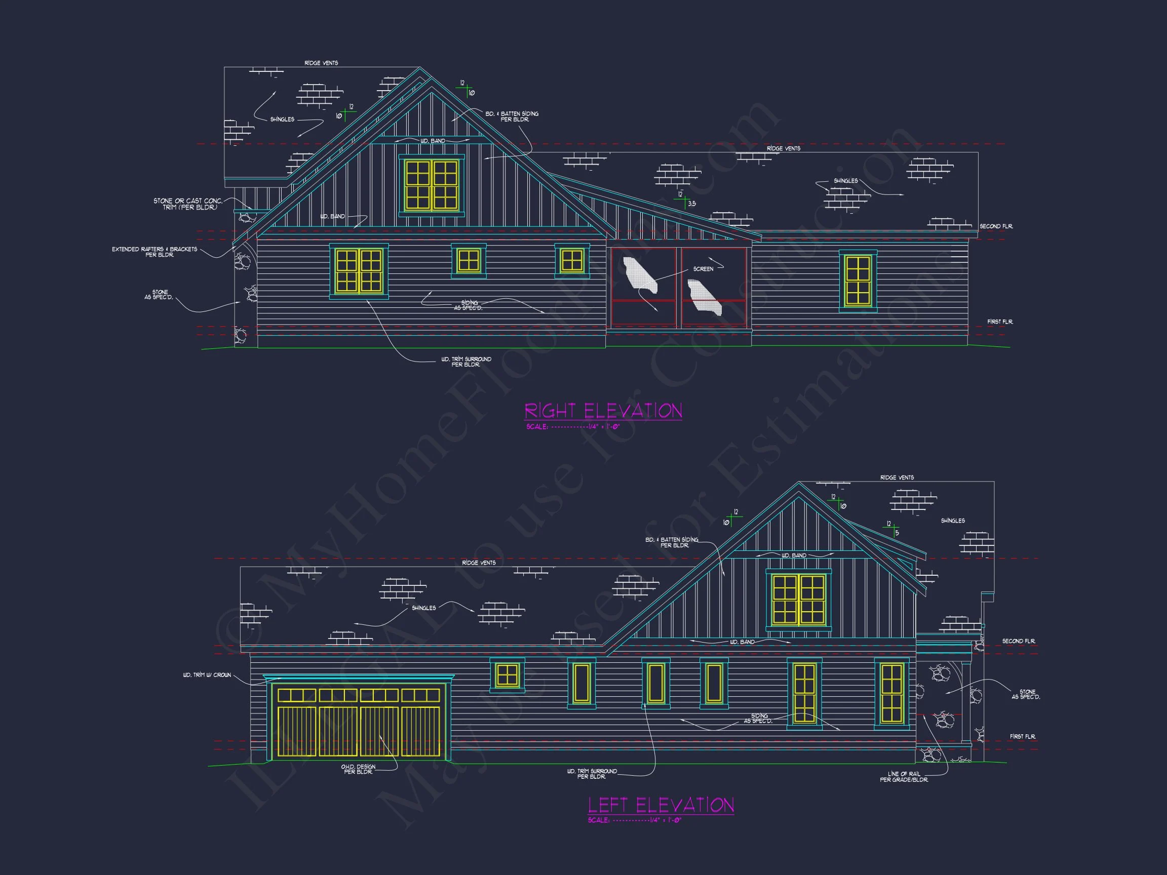 19-1449 HOUSE PLAN - Beautiful House Plan with 2 Floors and Spacious Designs 3 Beautiful house Plan with 2 Floors and Spacious Designs