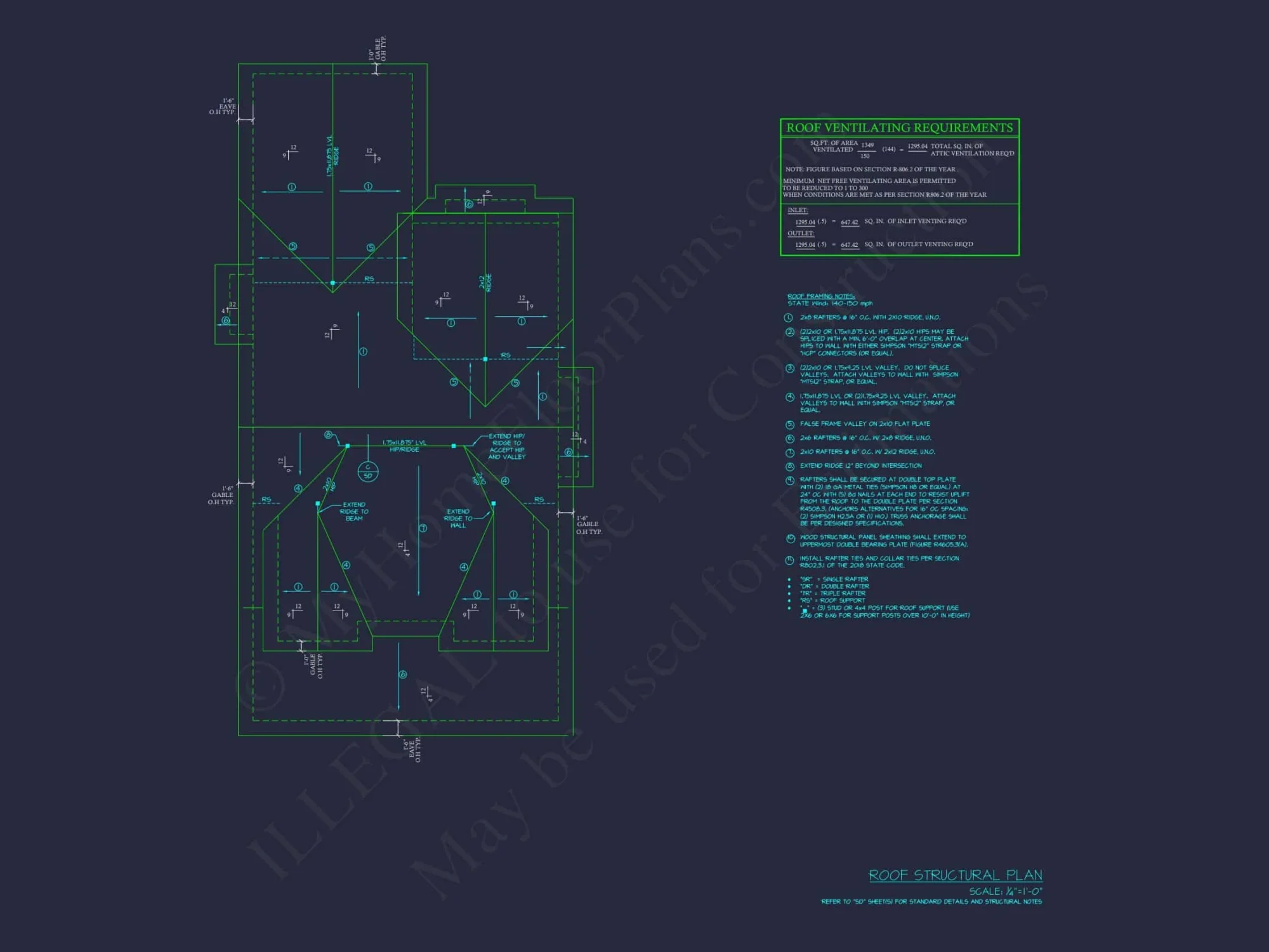 Custom Coastal Craftsman house Plan with Detailed CAD Designs