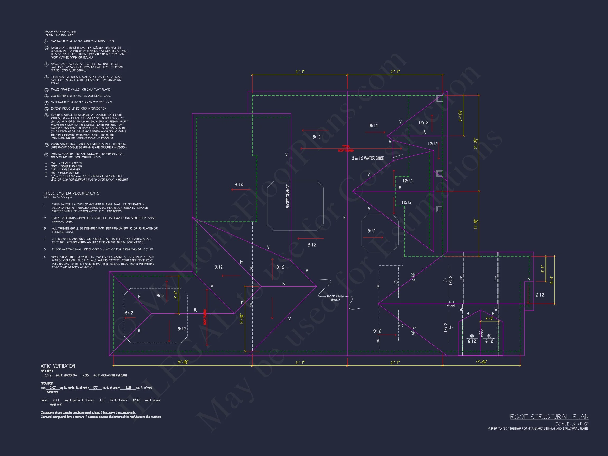 Modern house Plan with CAD Blueprints & Detailed Floor Designs
