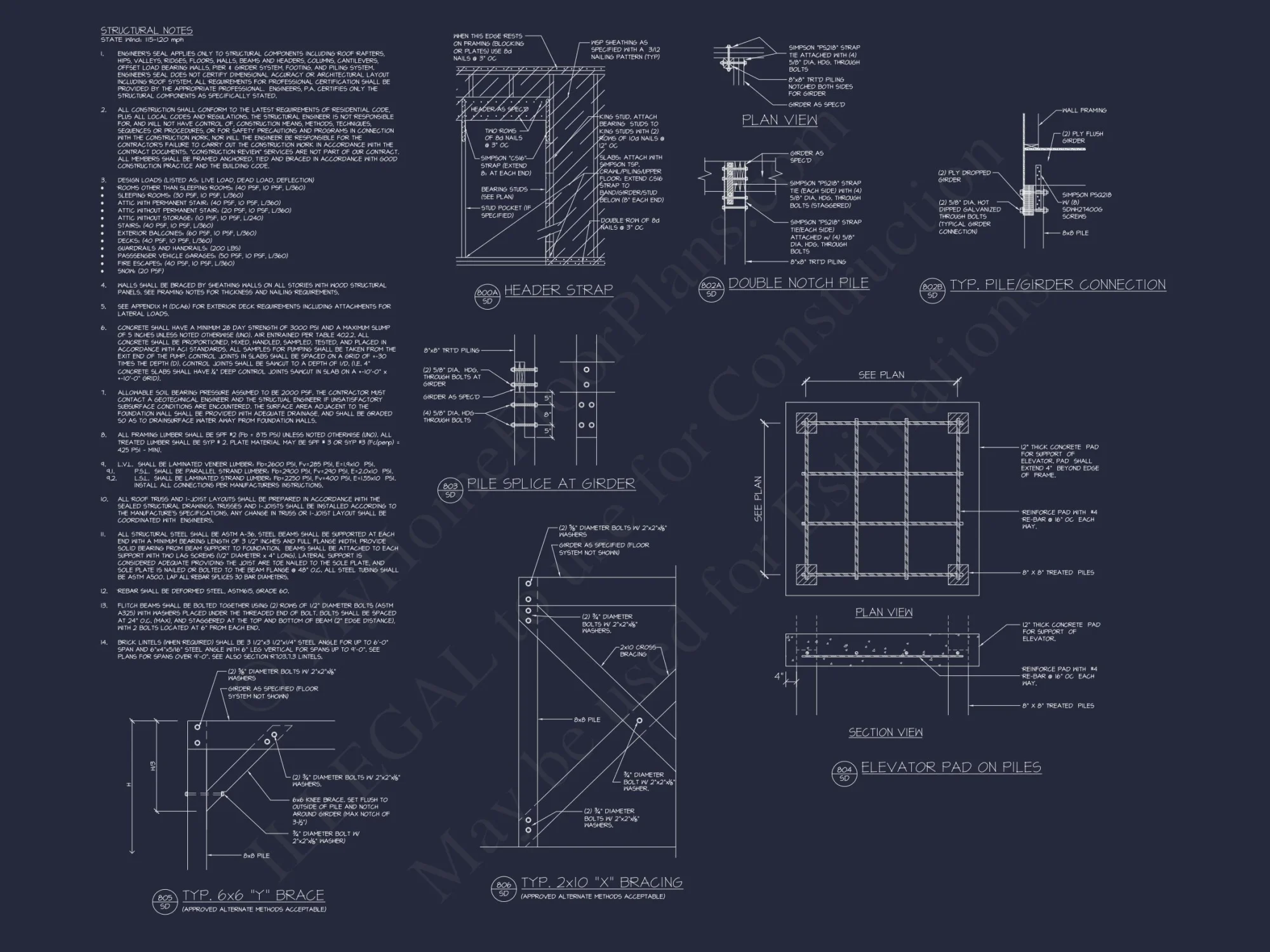 Modern Coastal Craftsman house Design with Detailed CAD Floor Plans