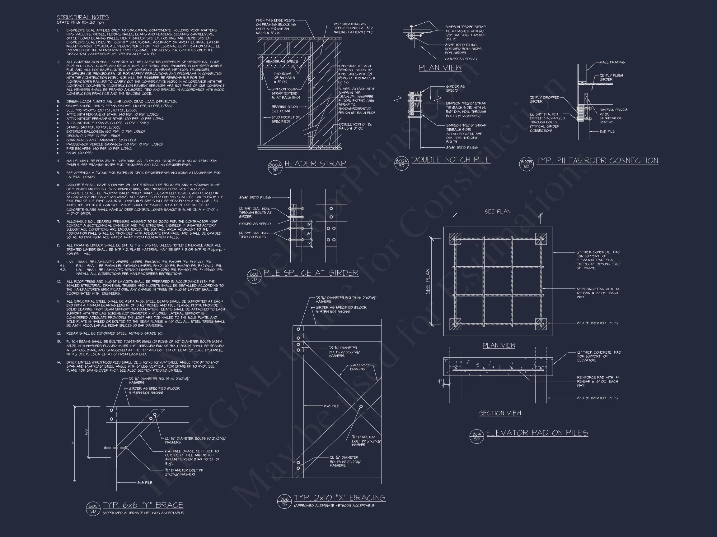 19-1313 HOUSE PLAN - Modern Coastal Craftsman House Design with Detailed CAD Floor Plans 16 Modern Coastal Craftsman house Design with Detailed CAD Floor Plans