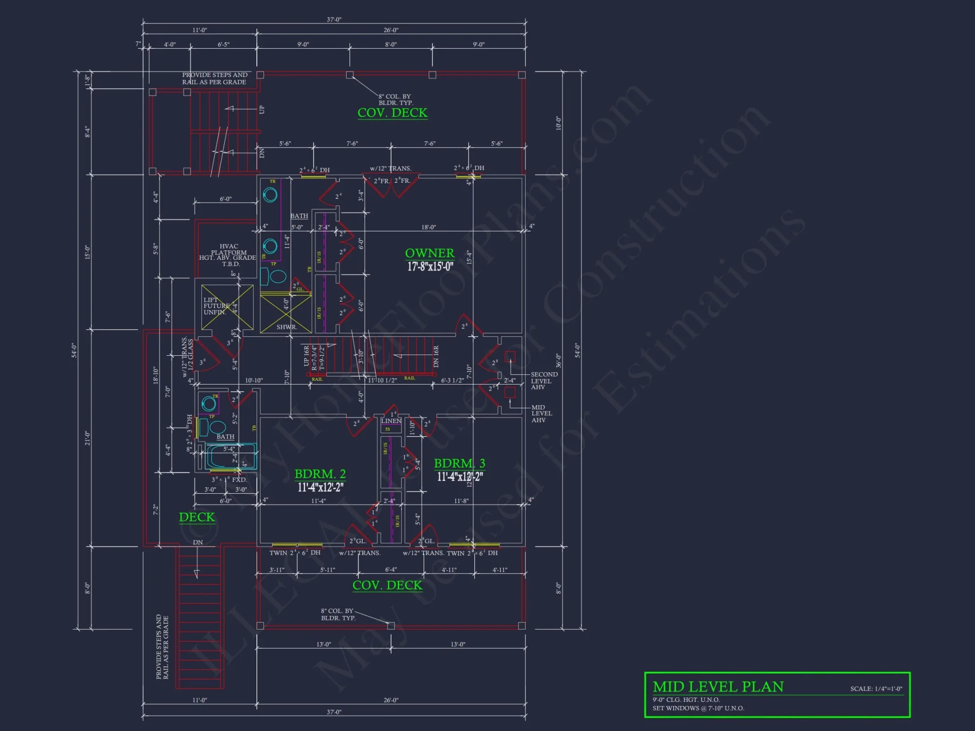 Modern Coastal Craftsman house Design with Detailed CAD Floor Plans