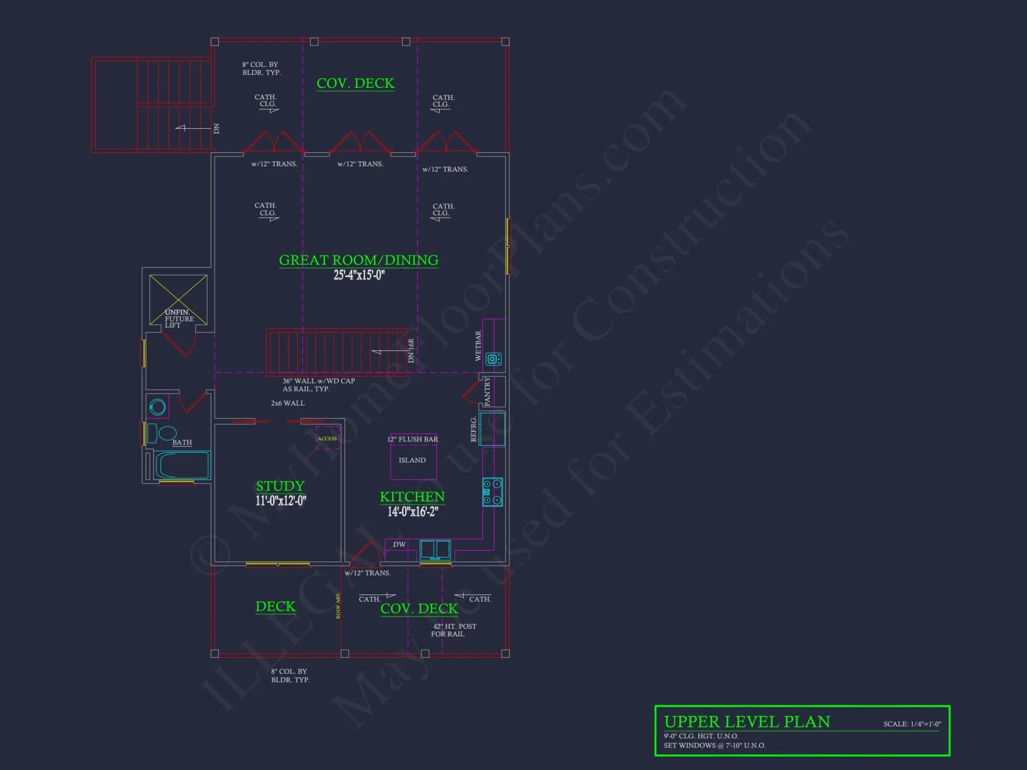 Modern Coastal Craftsman house Design with Detailed CAD Floor Plans