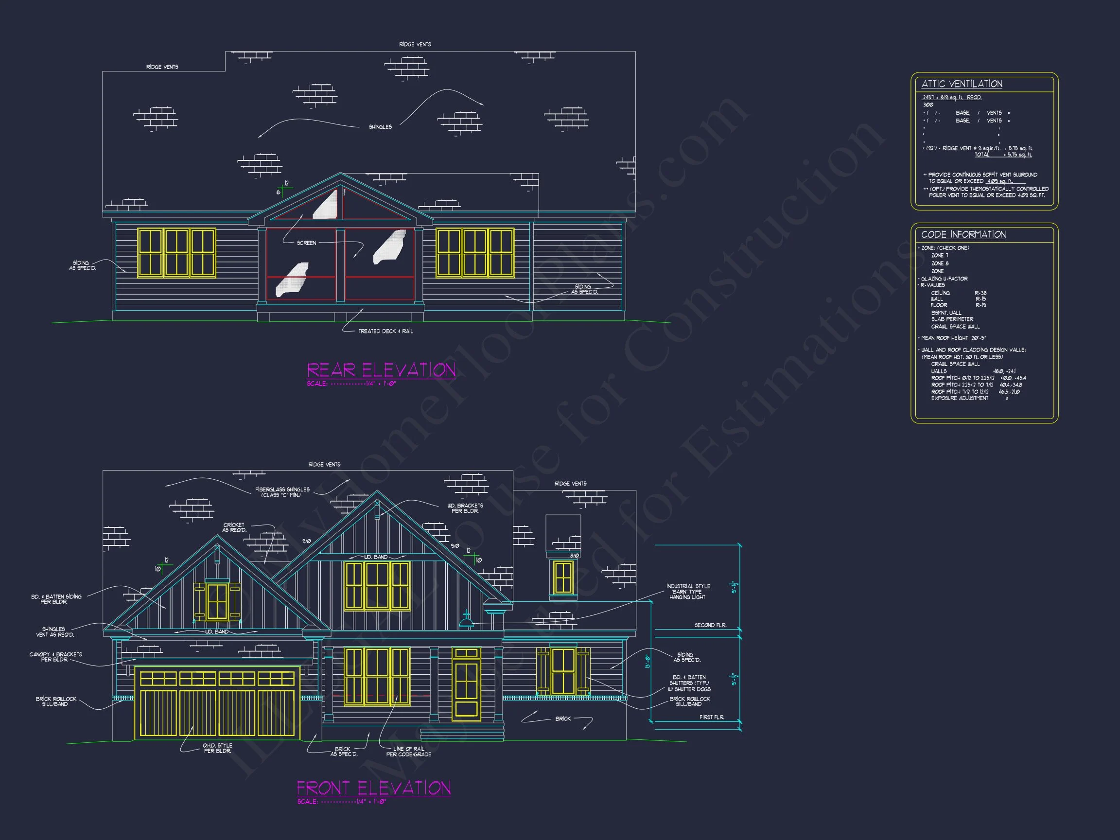 19-1300 HOUSE PLAN - Elegant Craftsman House Plan with Modern Floor Designs 2 Elegant Craftsman house Plan with Modern Floor Designs