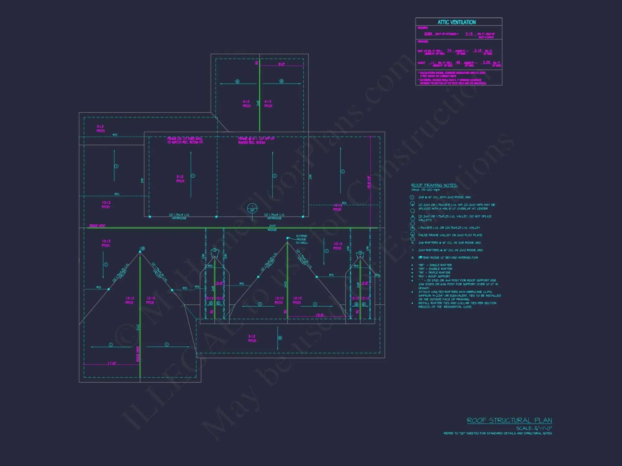 Elegant house Plan with 4 Bedrooms