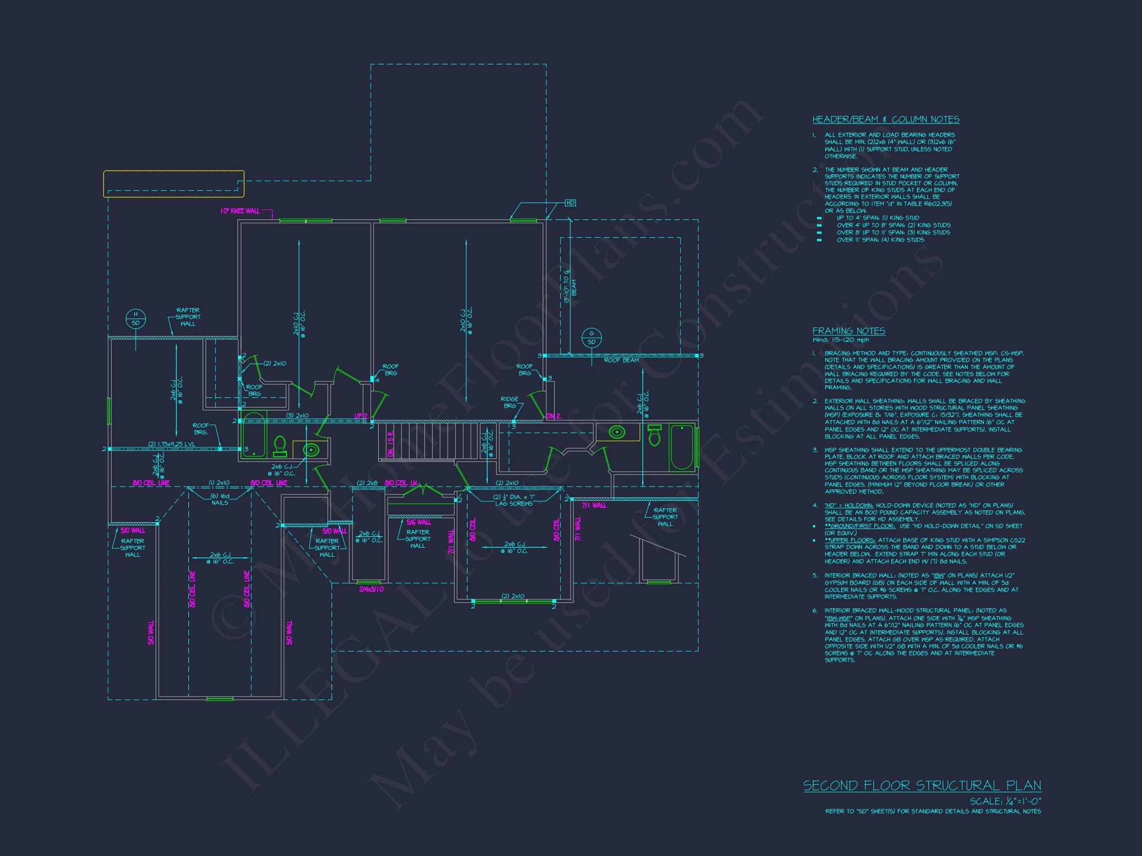 CAD Floor Plan Designs