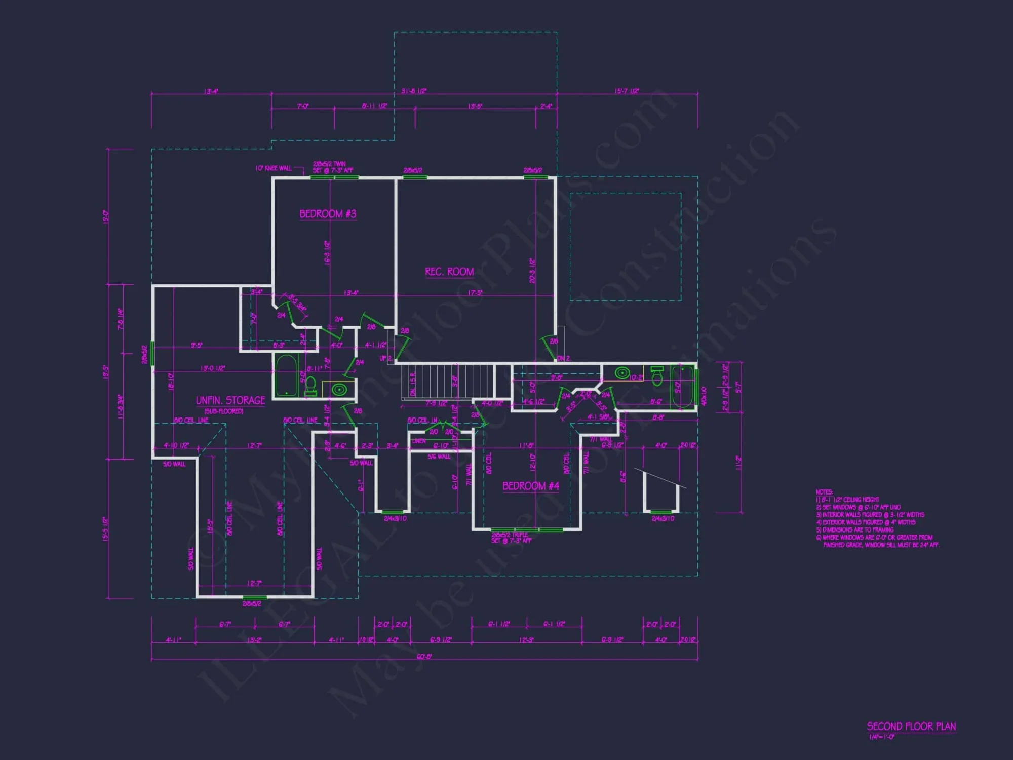 Elegant house Plan with 4 Bedrooms