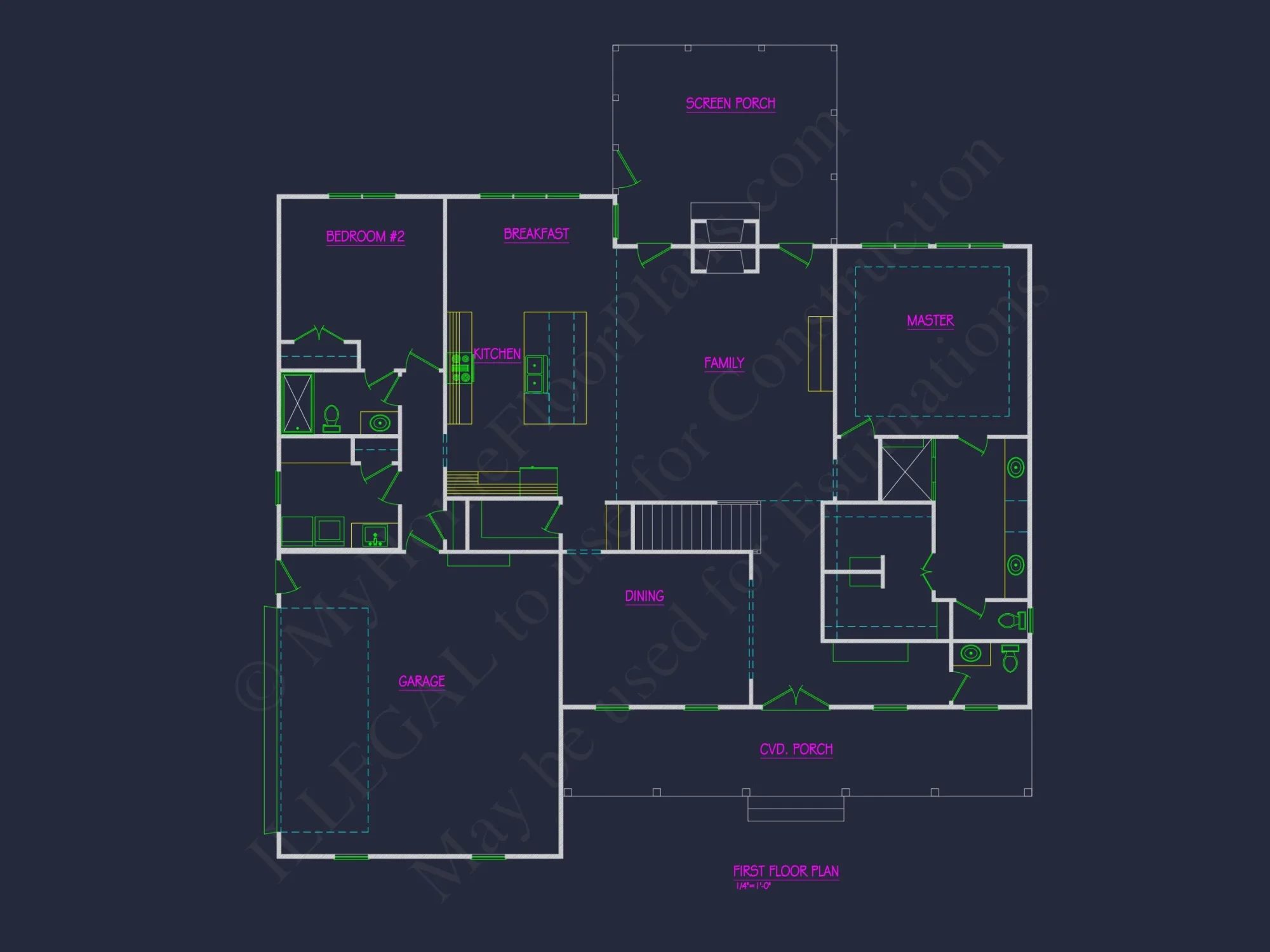 CAD Floor Plan Designs