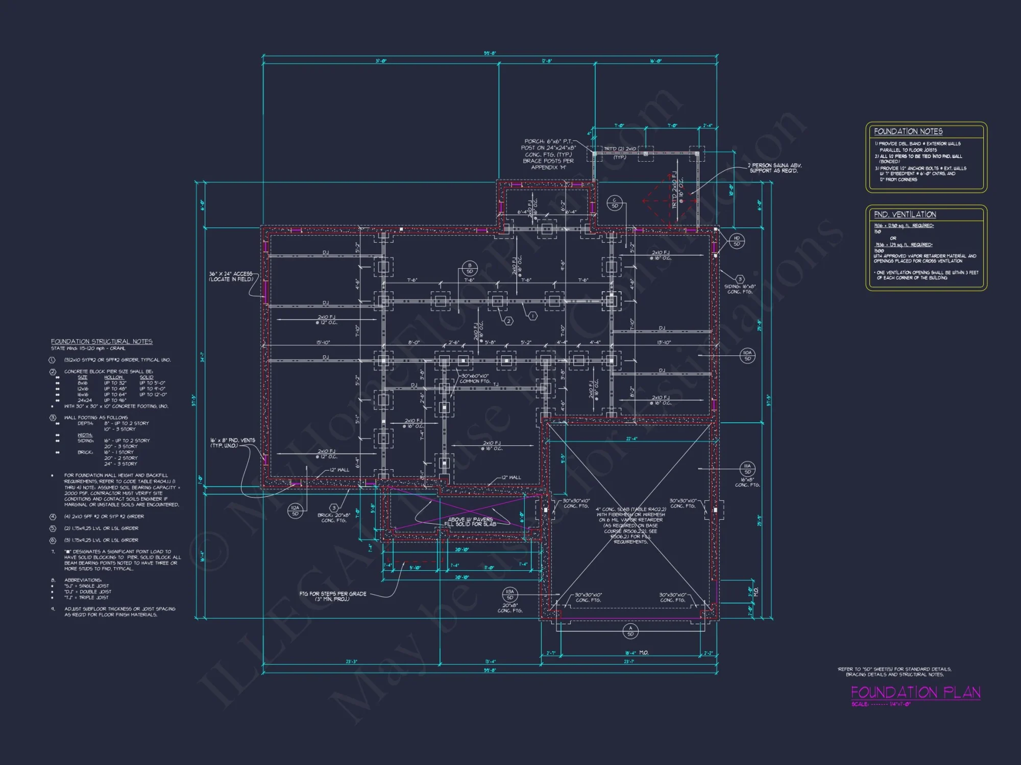 Spacious 2-Story house Plan with CAD Blueprint & Designs