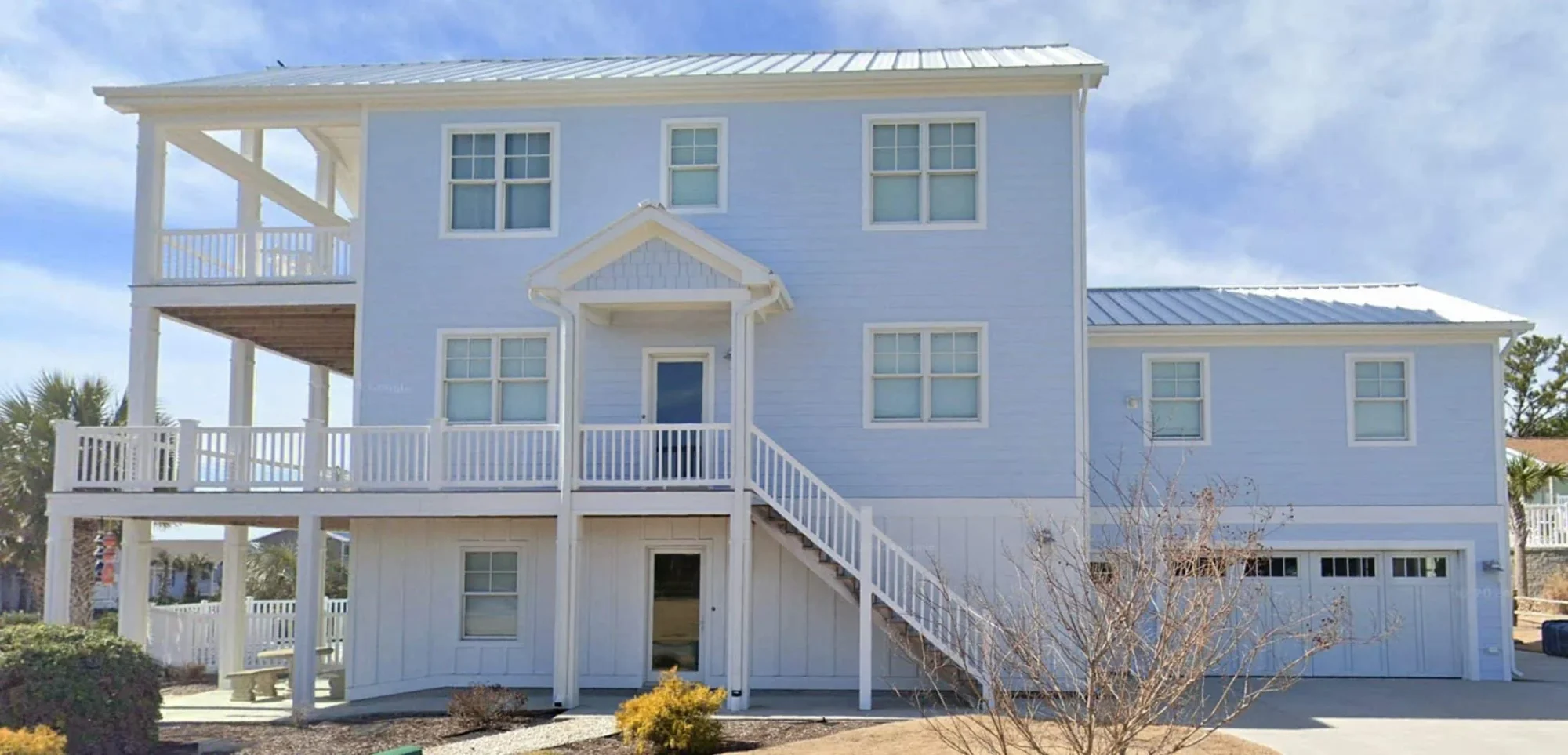 Modern Coastal house Plan with CAD Designs and 3 Floors