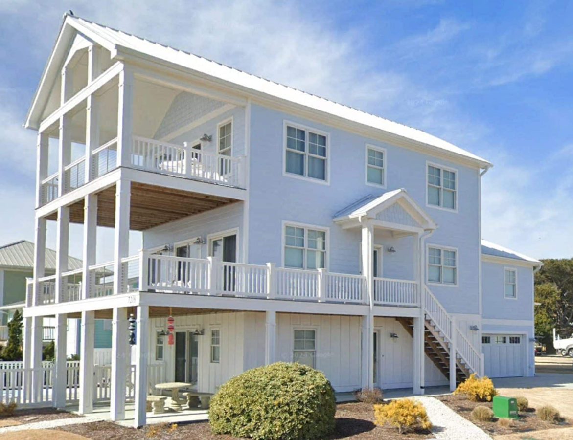 Modern Coastal house Plan with CAD Designs and 3 Floors