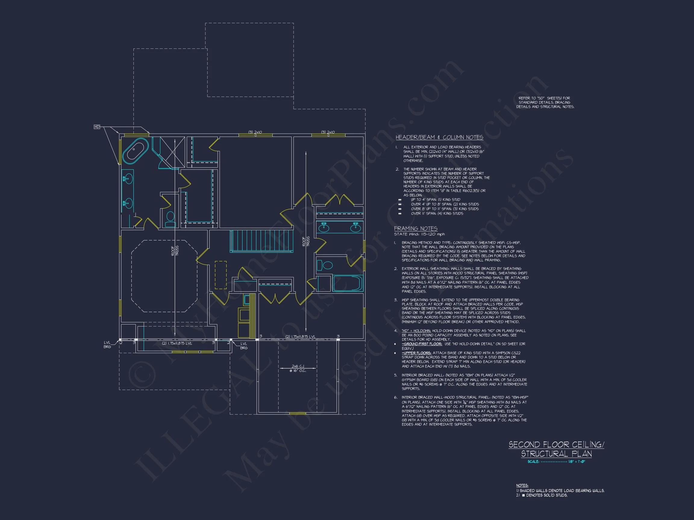 19-1228 HOUSE PLAN - Modern House Plan with 4 Bedrooms, 2 Floors, and Open Design 9 Modern house Plan with 4 Bedrooms, 2 Floors, and Open Design