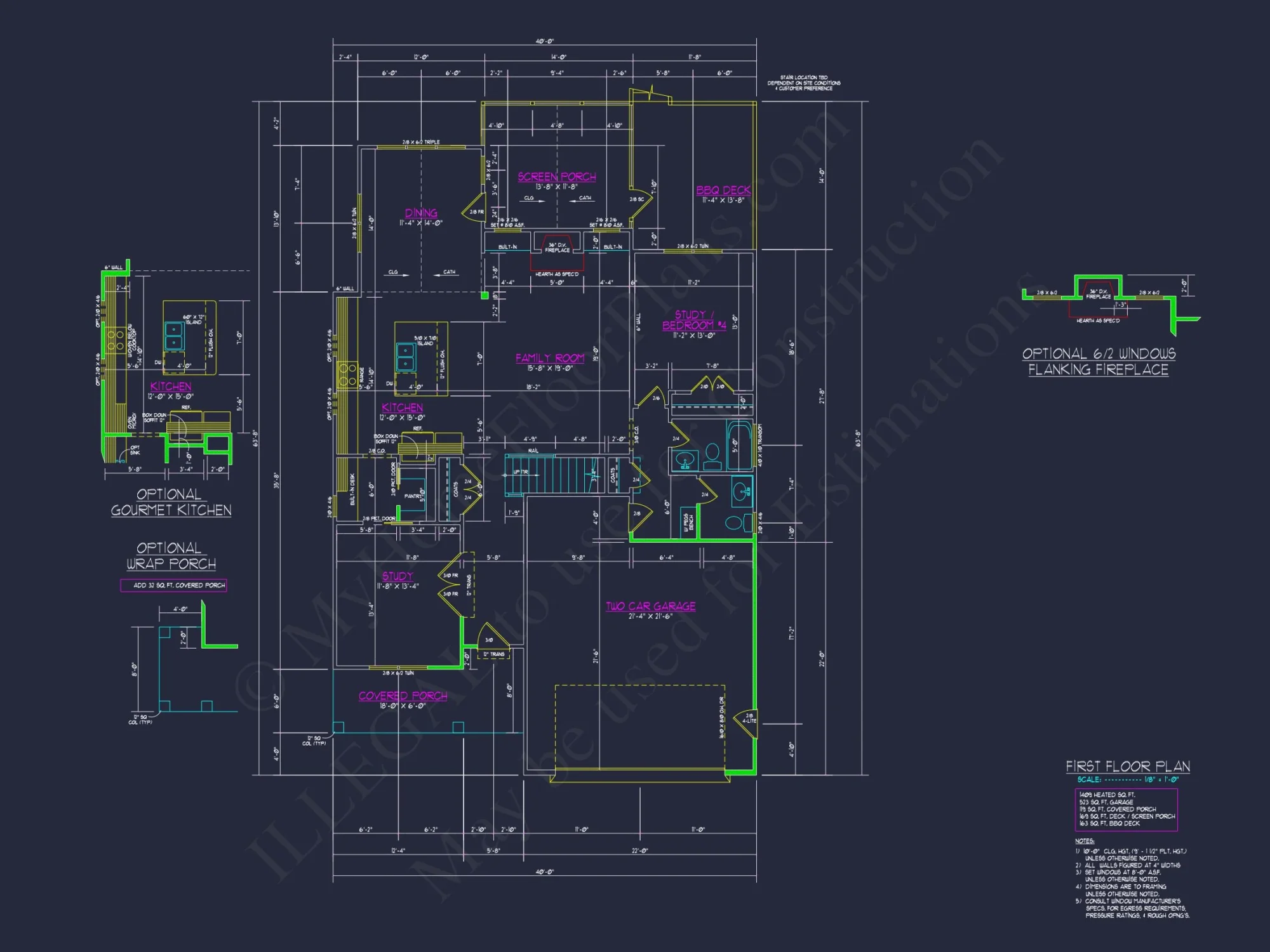 Modern house Plan with 4 Bedrooms, 2 Floors, and Open Design