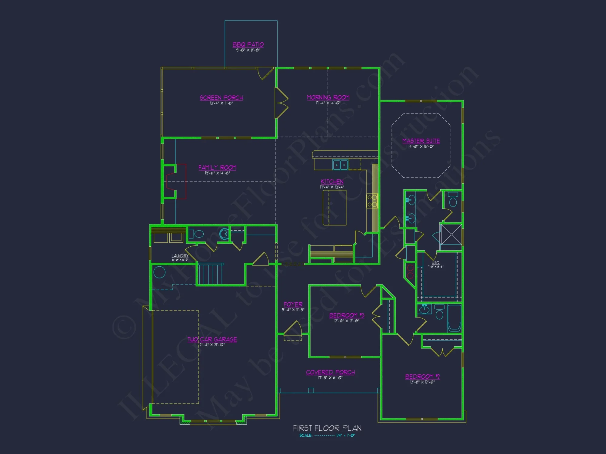 Charming 1.5 Story Barn-Style house Plan with 4 Bedrooms