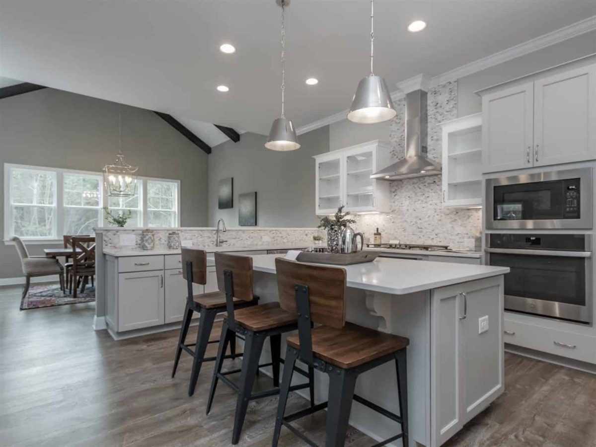 Charming 1.5 Story Barn-Style house Plan with 4 Bedrooms