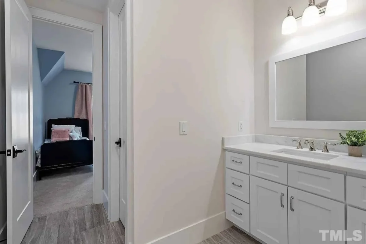 Modern Farmhouse house Plan with Bonus Room & Media Space