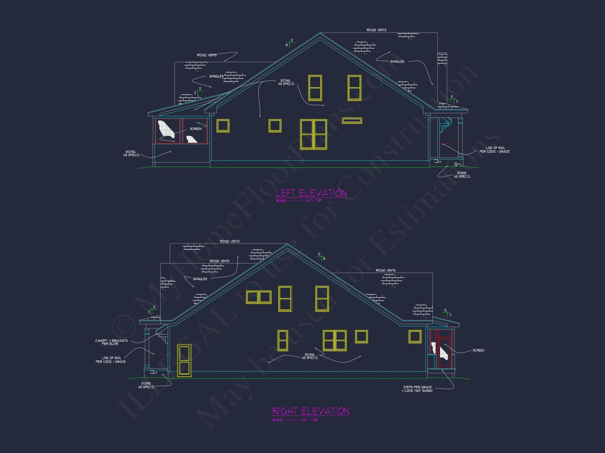 Charming house Plan with 1.5 Floors and Detailed CAD Designs