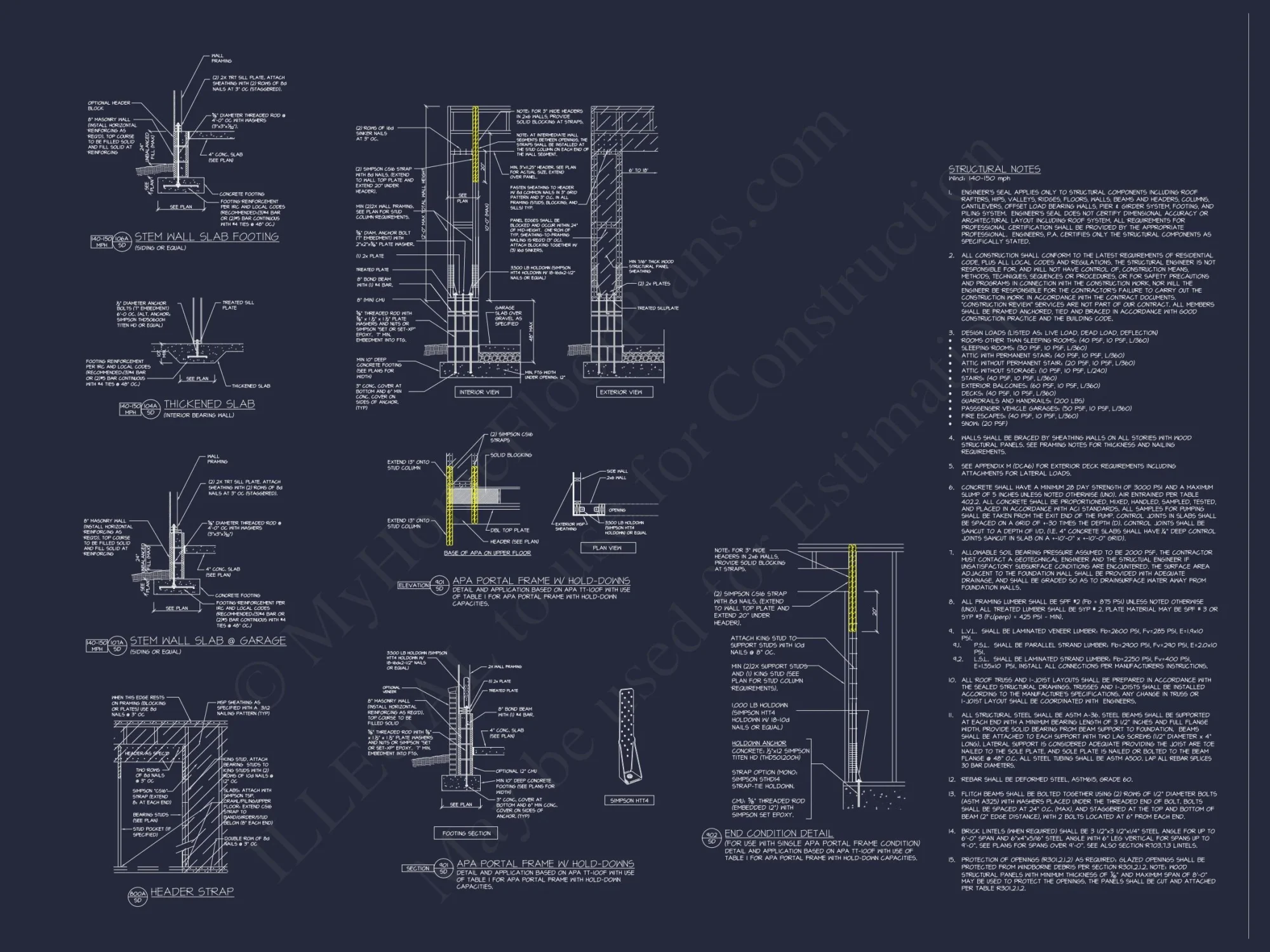 Traditional house Floor Plan with CAD Designs & Blueprint