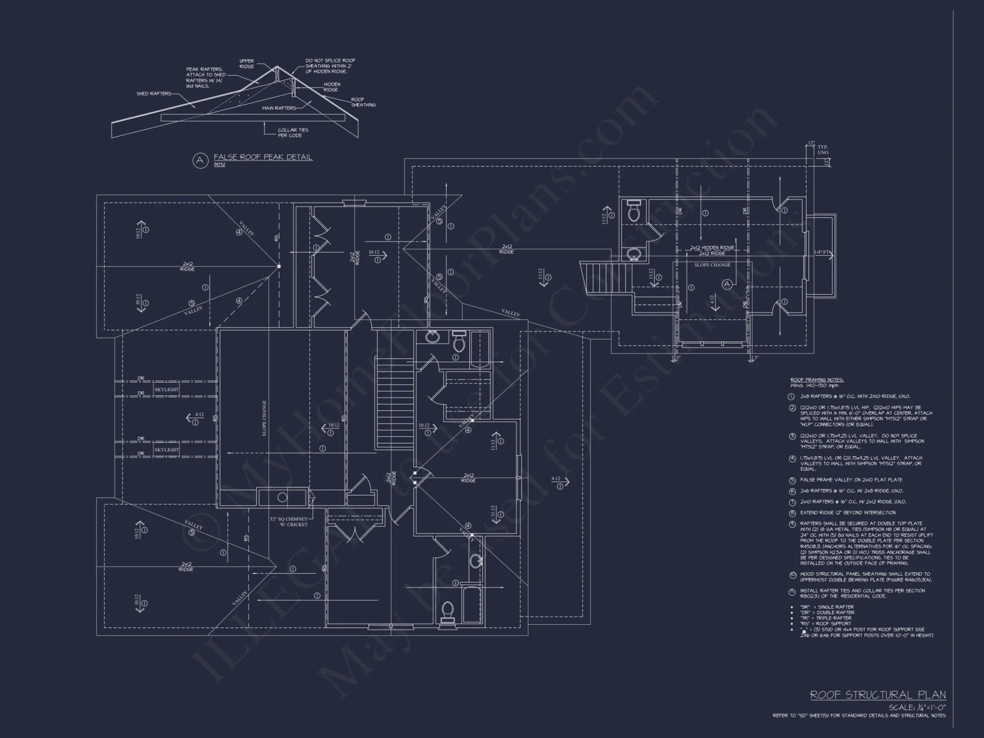Traditional house Floor Plan with CAD Designs & Blueprint