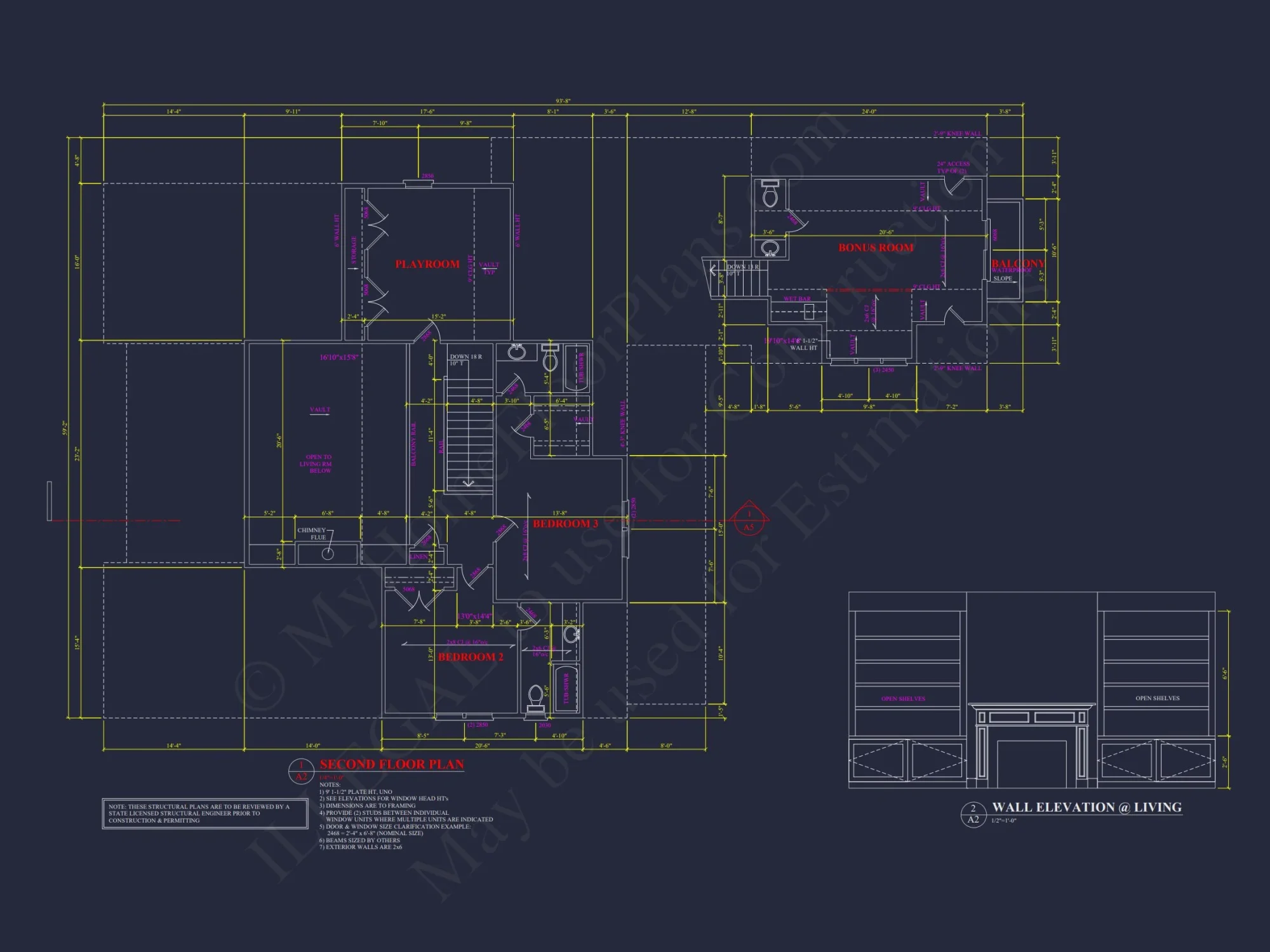 Traditional house Floor Plan with CAD Designs & Blueprint