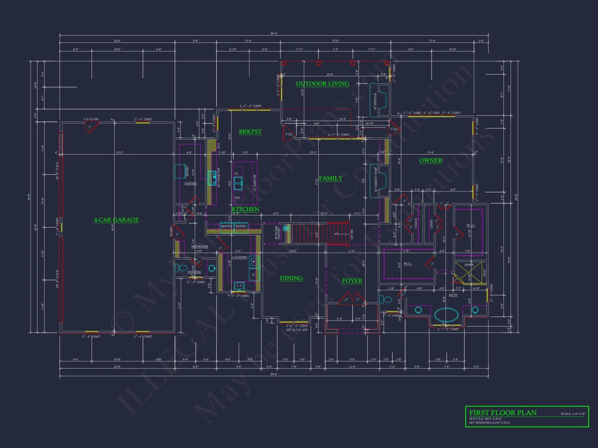 Elegant house Designs with Modern Floor Plan & Architecture