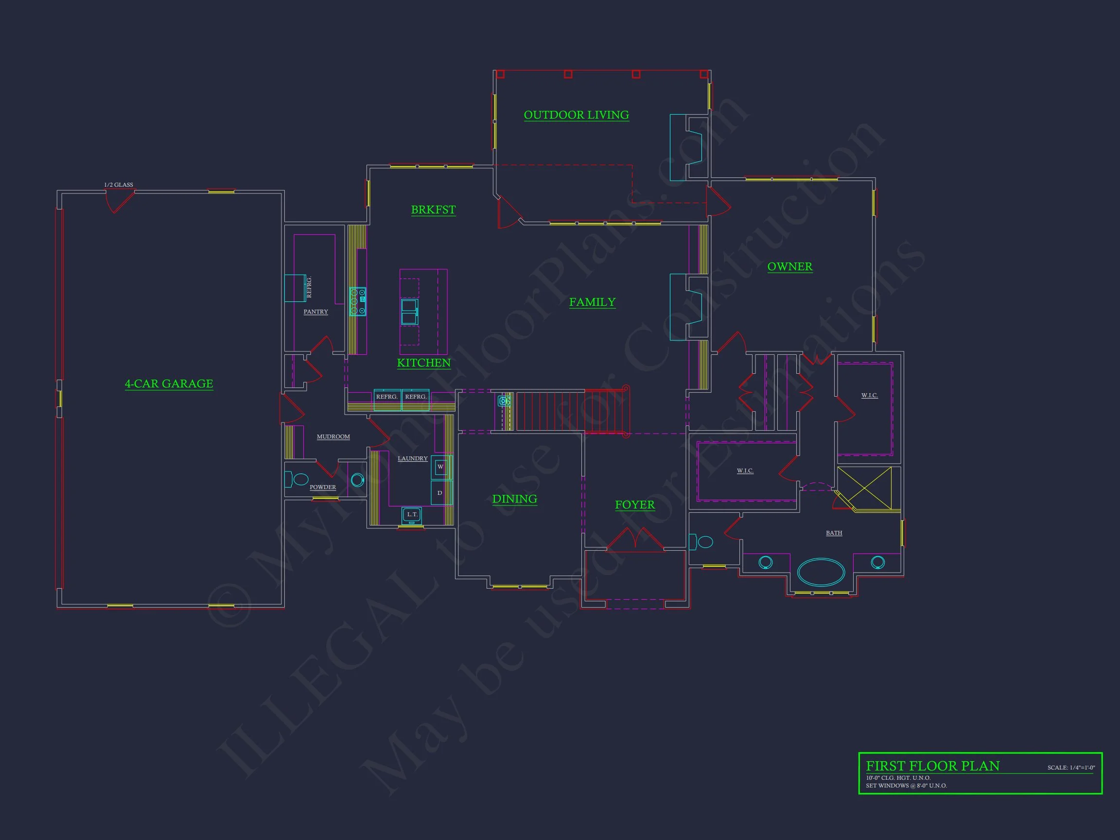 Elegant house Designs with Modern Floor Plan & Architecture