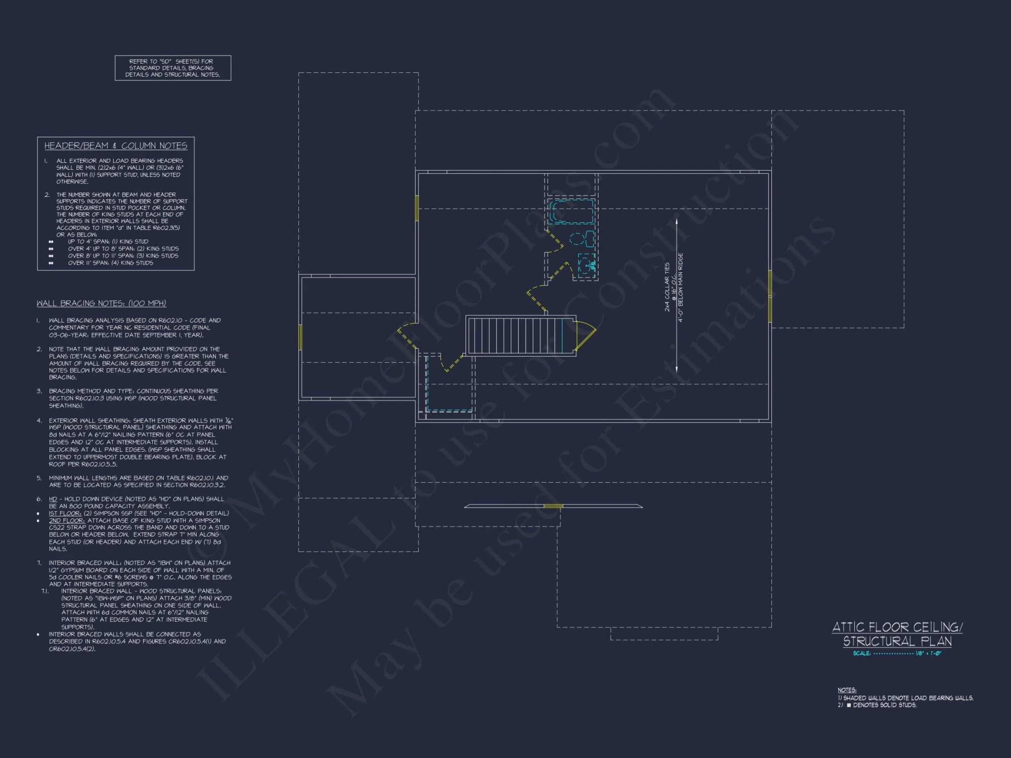 Custom house Plan with CAD Floor Plans and Architectural Design