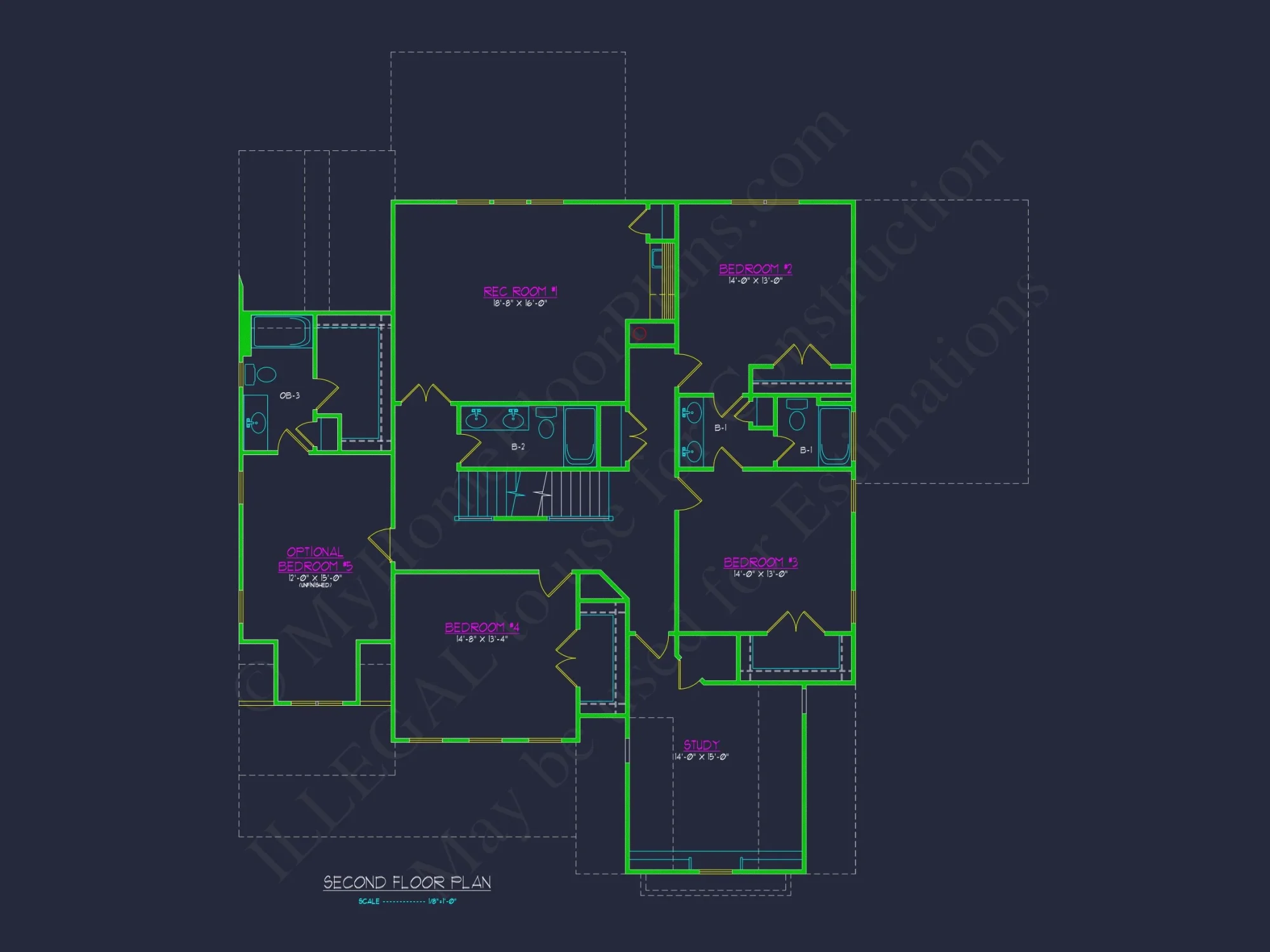 Custom house Plan with CAD Floor Plans and Architectural Design